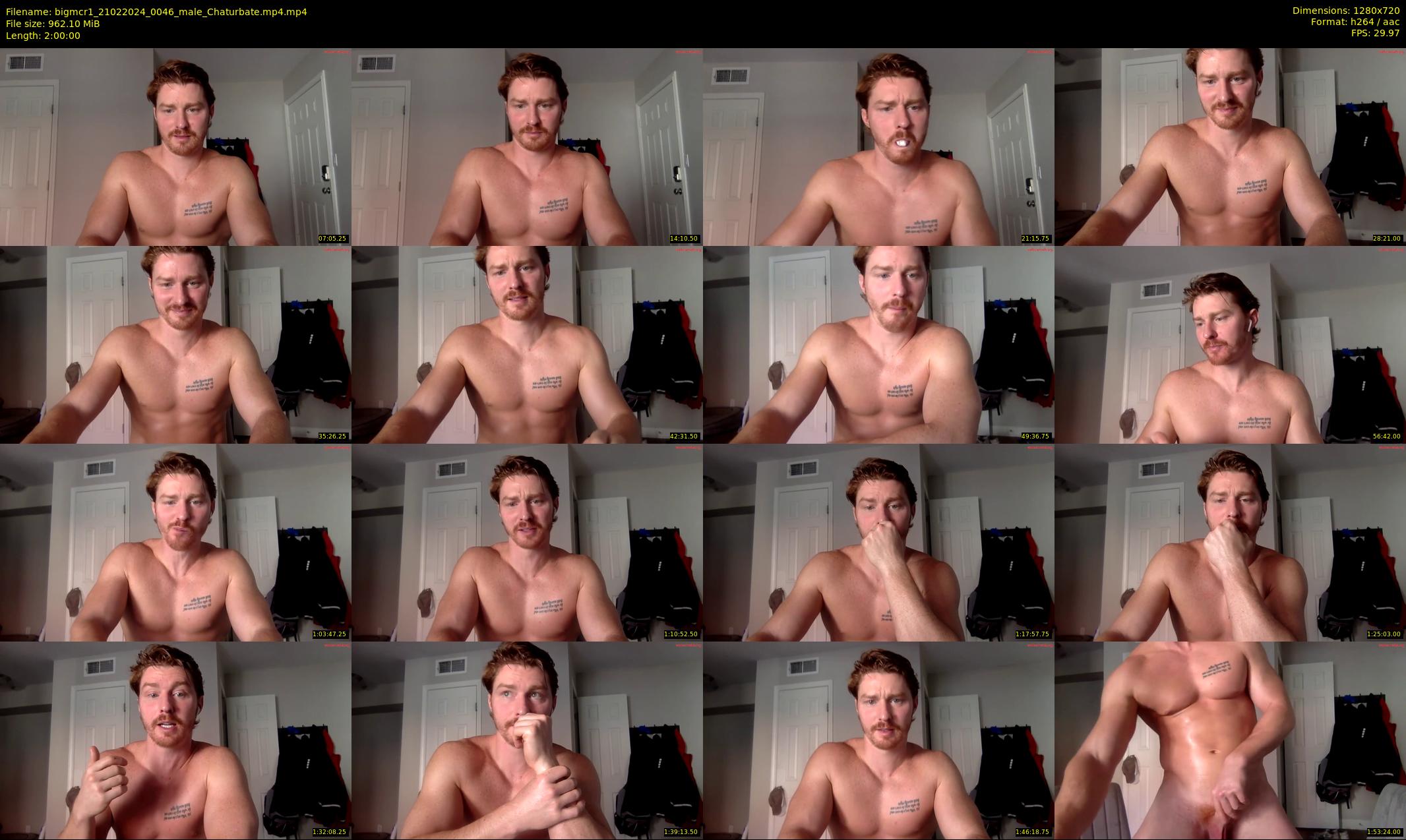 bigmcr1 — 120 minute Chaturbate male cam show recording, 720p, Feb 21, 2024