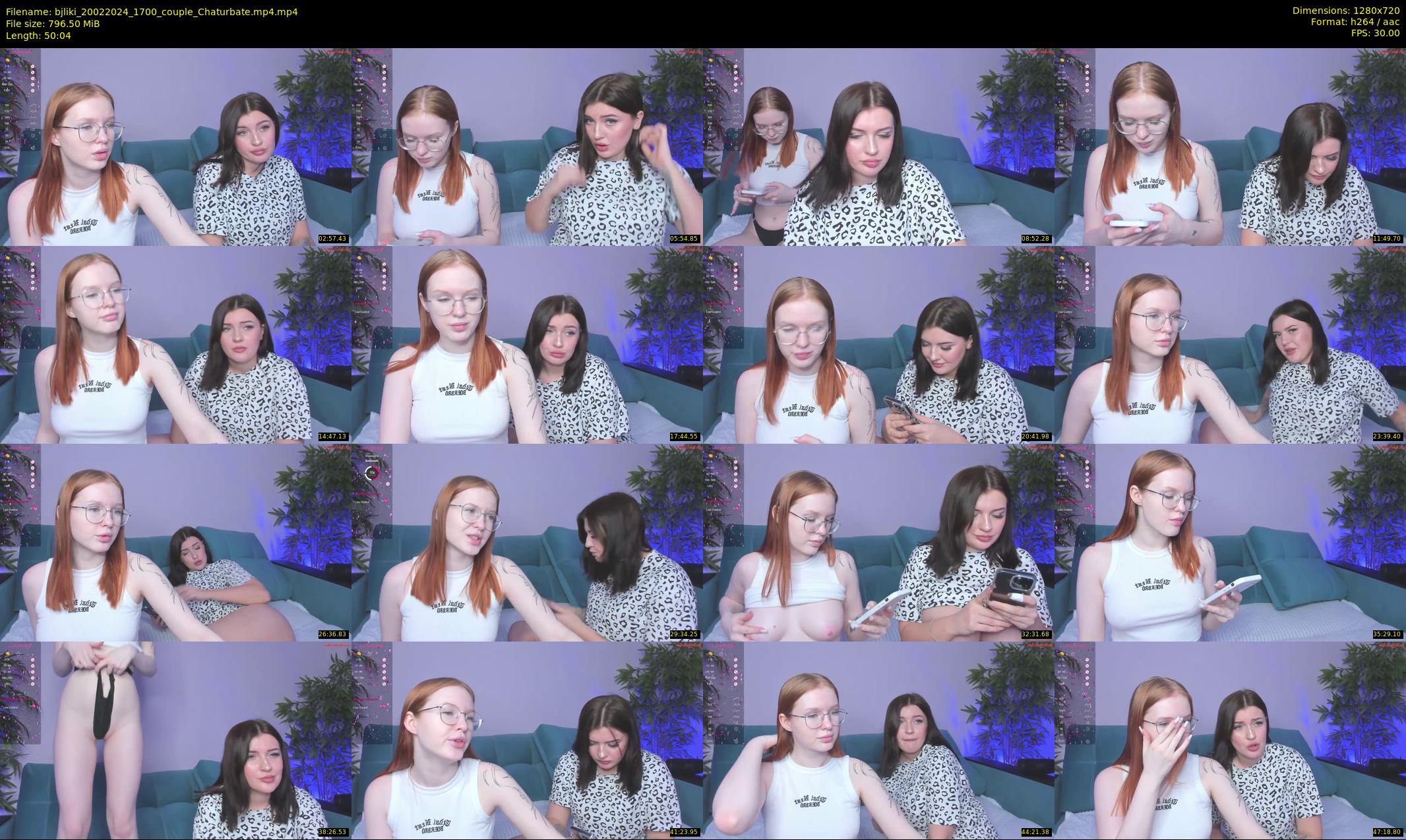 bjliki — 51 minute Chaturbate couple cam show recording, 720p, Feb 20, 2024