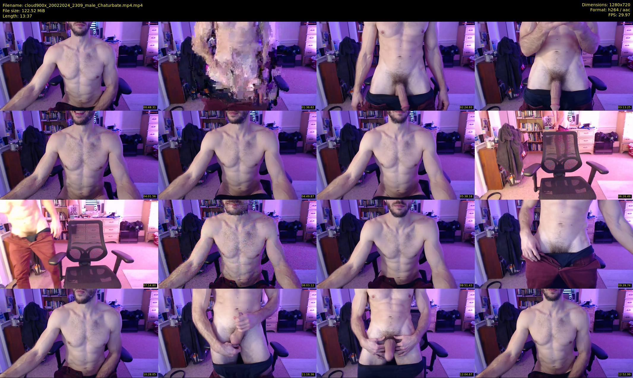 cloud900x — 14 minute Chaturbate male cam show recording, 720p, Feb 20, 2024