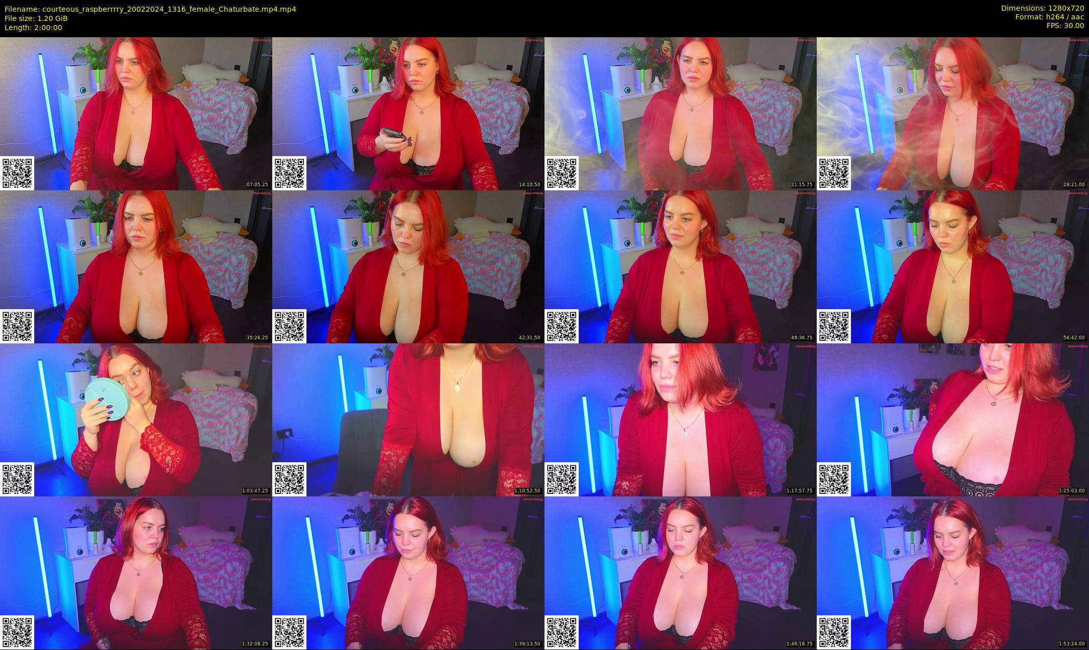 courteous_raspberrrry — 120 minute Chaturbate female cam show recording, 720p, Feb 20, 2024