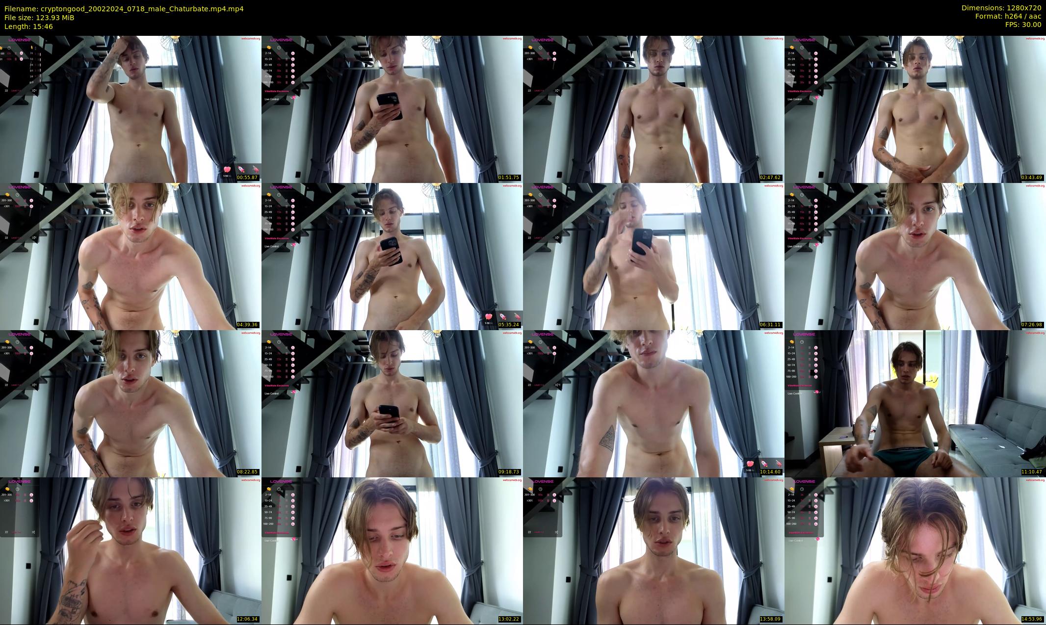 cryptongood — 16 minute Chaturbate male cam show recording, 720p, Feb 20, 2024