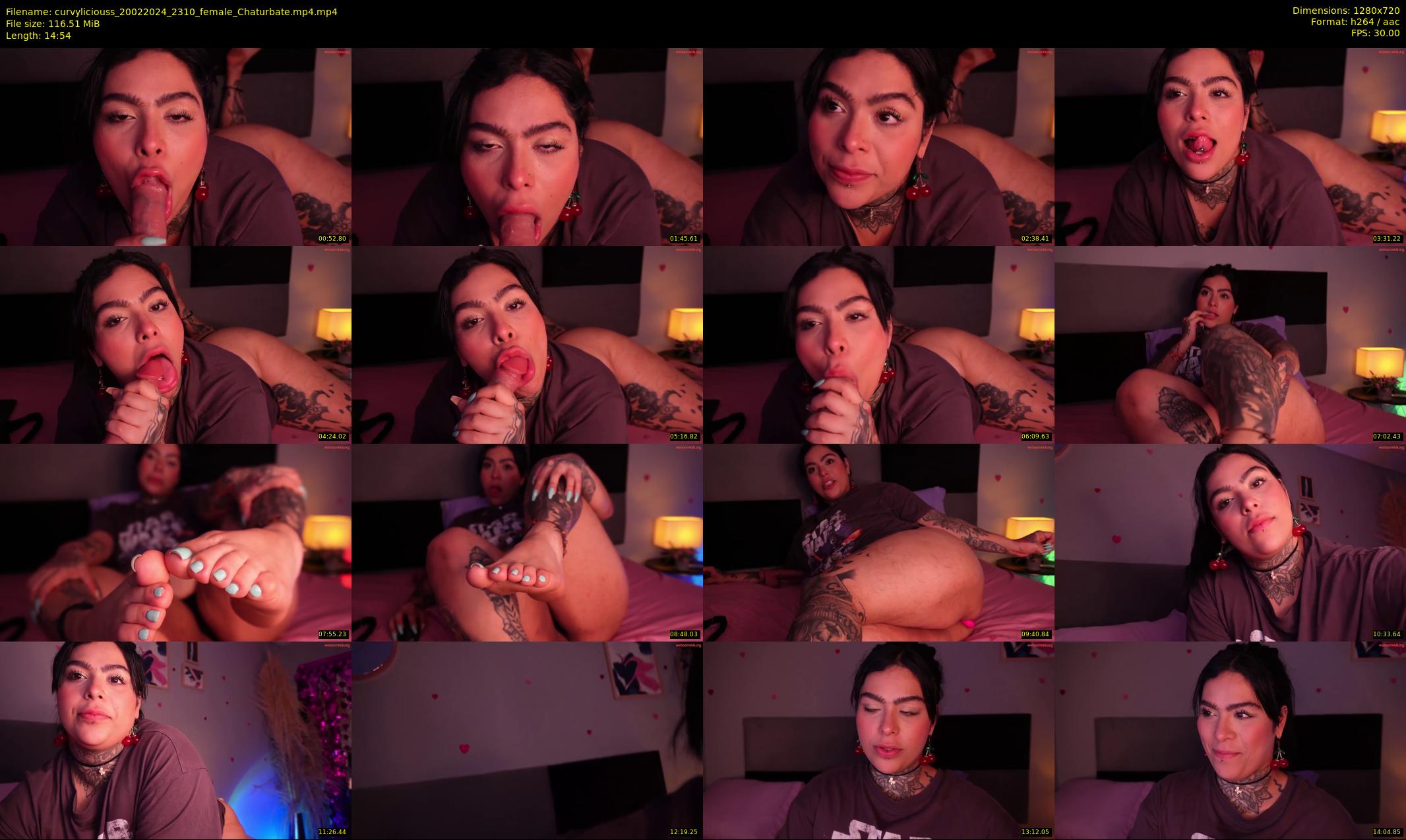 curvyliciouss — 15 minute Chaturbate female cam show recording, 720p, Feb 20, 2024