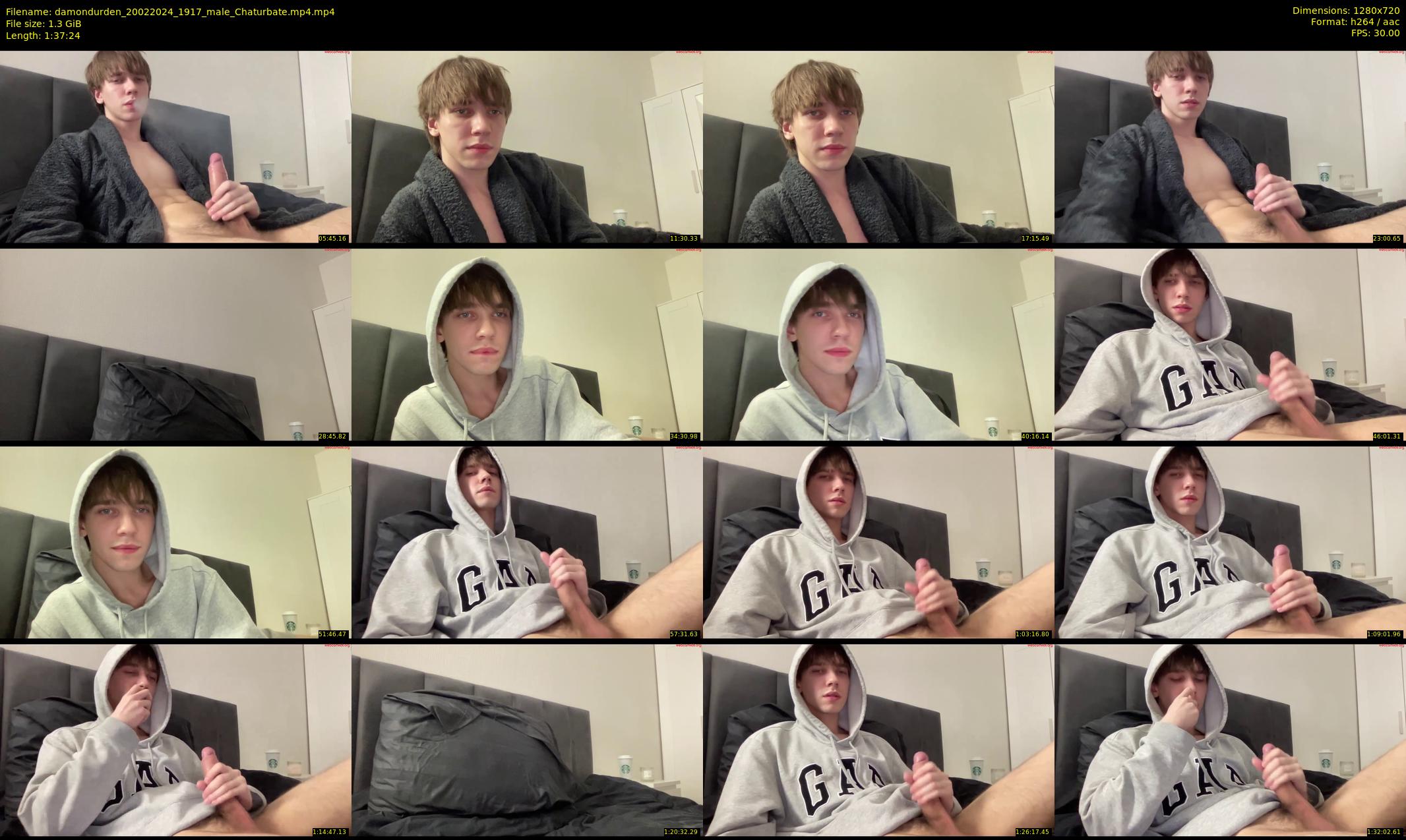 damondurden — 98 minute Chaturbate male cam show recording, 720p, Feb 20, 2024