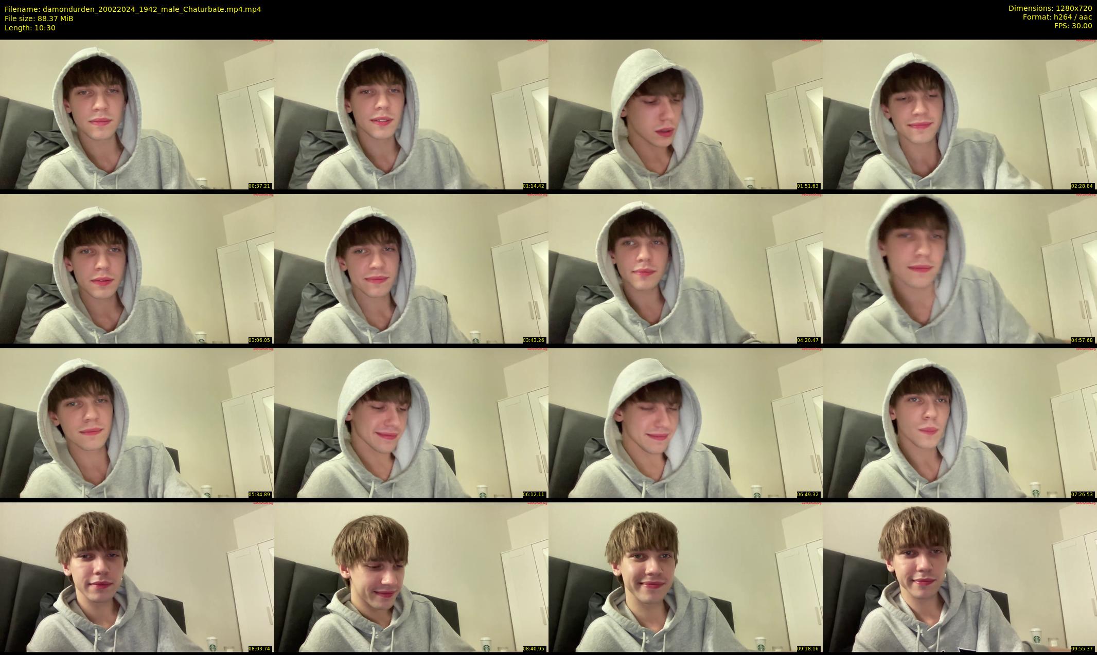 damondurden — 11 minute Chaturbate male cam show recording, 720p, Feb 20, 2024