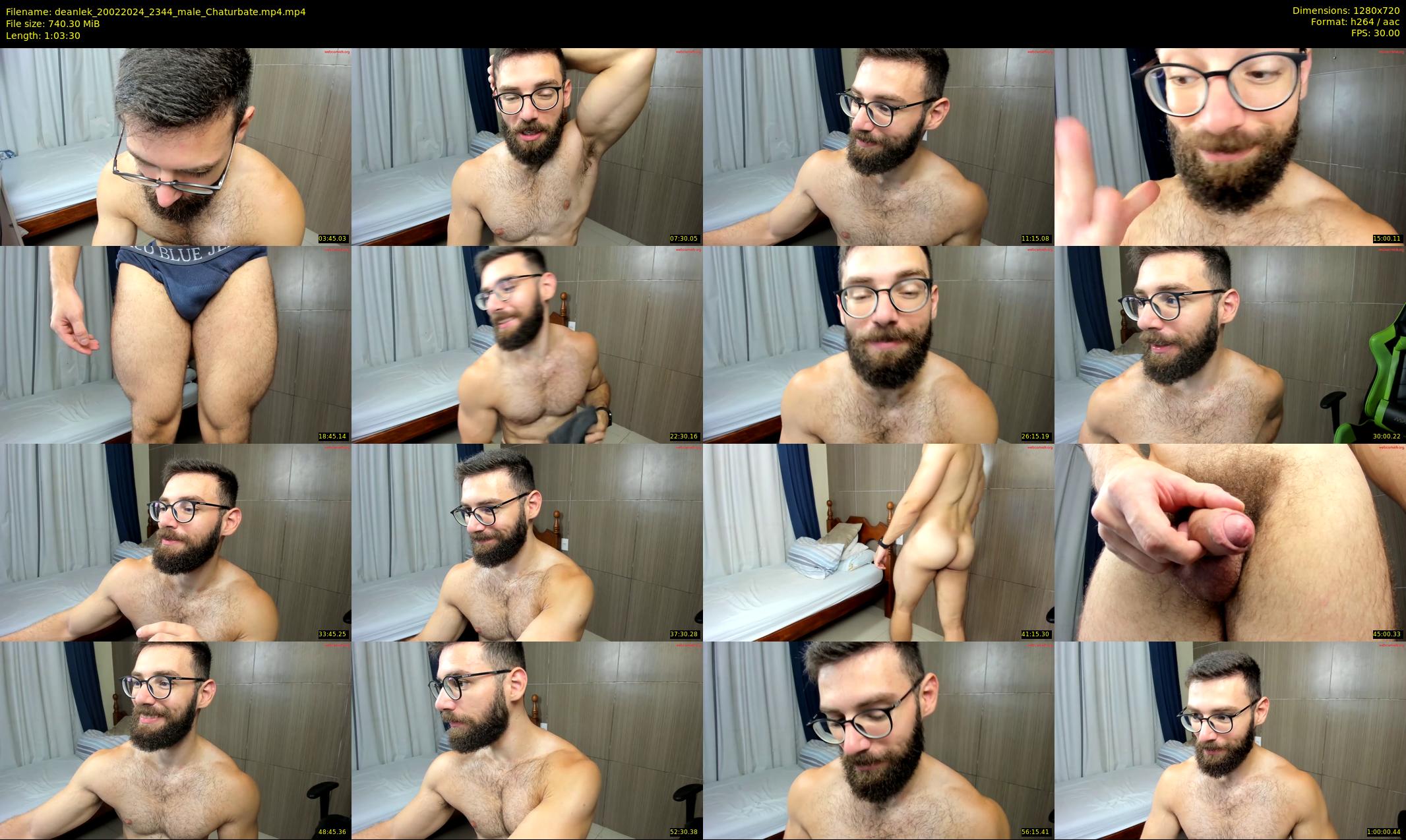 deanlek — 64 minute Chaturbate male cam show recording, 720p, Feb 20, 2024