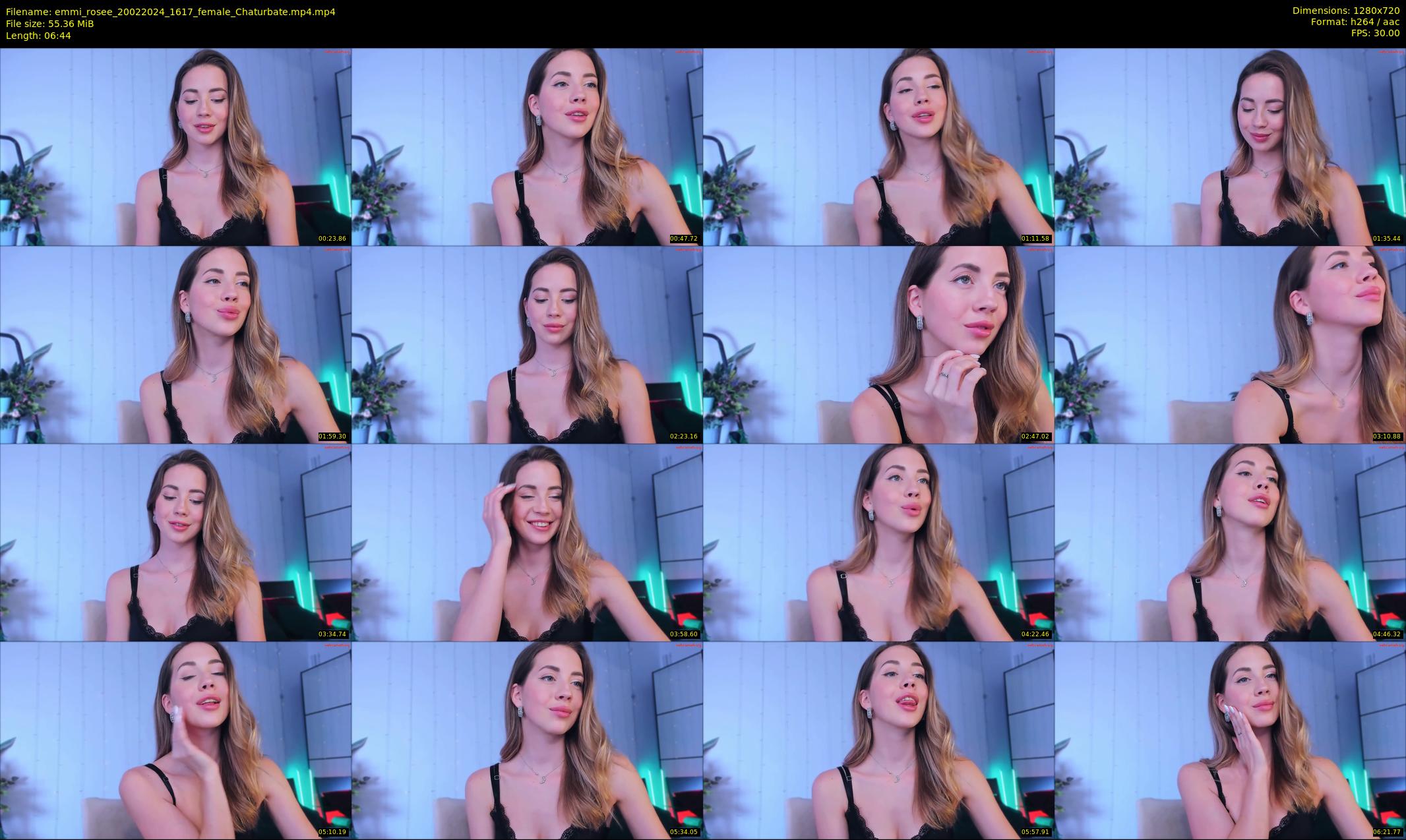 emmi_rosee — 7 minute Chaturbate female cam show recording, 720p, Feb 20, 2024