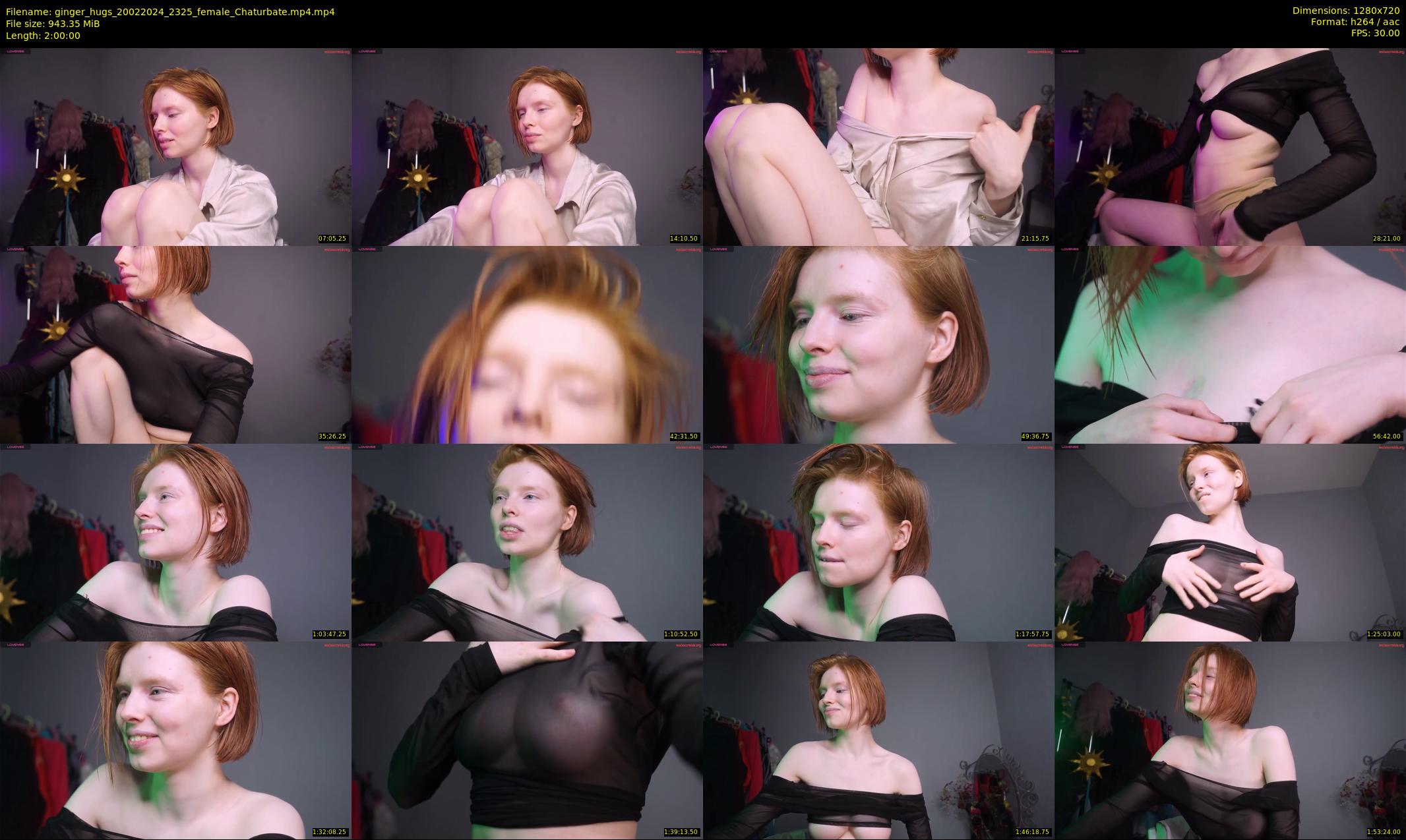 ginger_hugs — 120 minute Chaturbate female cam show recording, 720p, Feb 20, 2024
