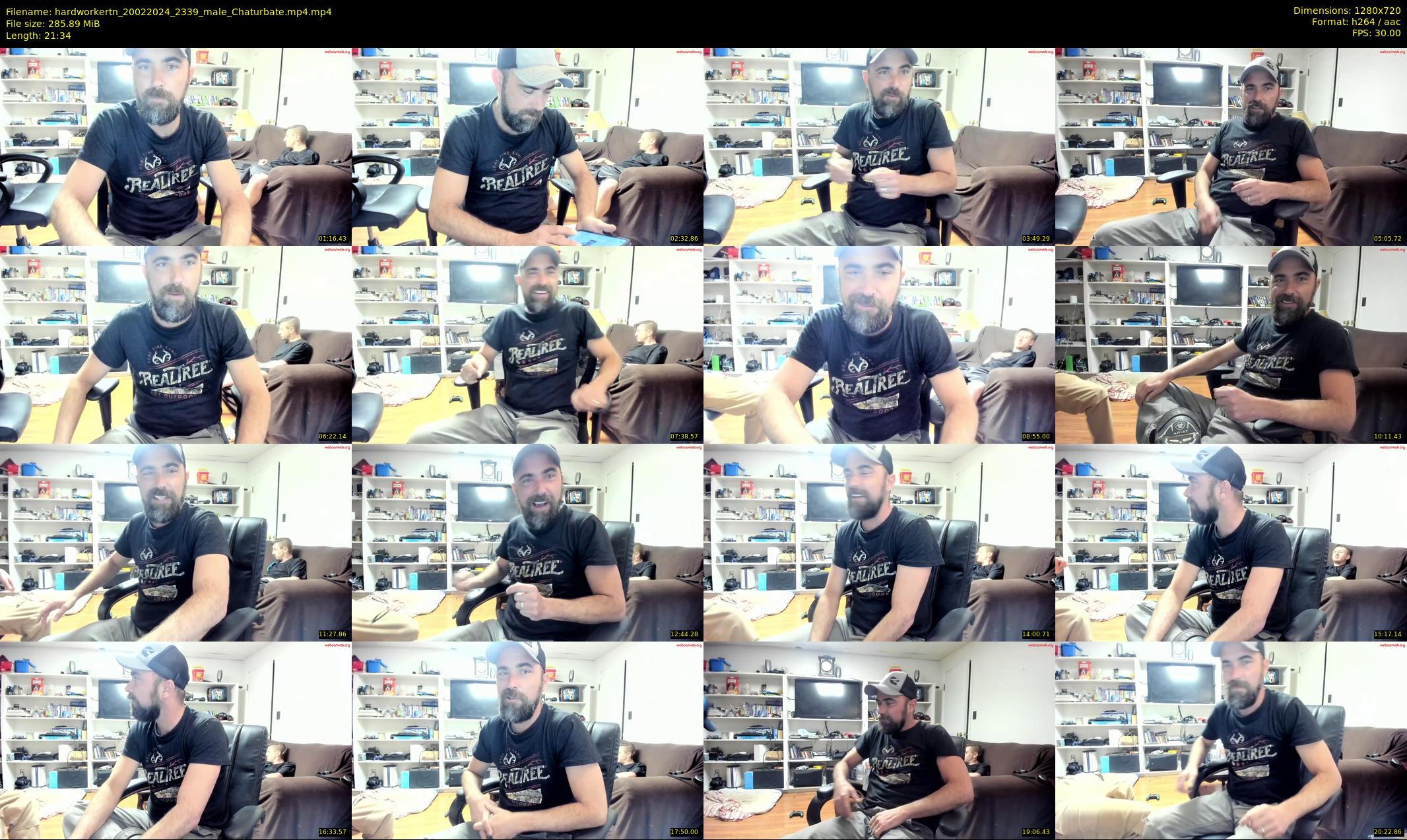 hardworkertn — 22 minute Chaturbate male cam show recording, 720p, Feb 20, 2024