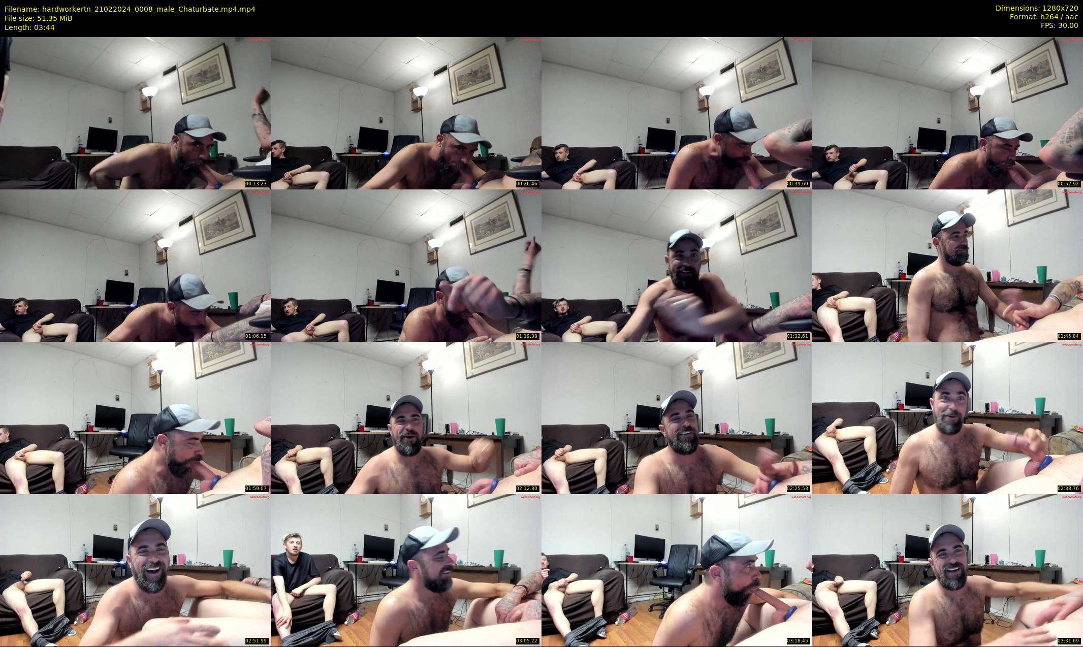 hardworkertn — 4 minute Chaturbate male cam show recording, 720p, Feb 21, 2024
