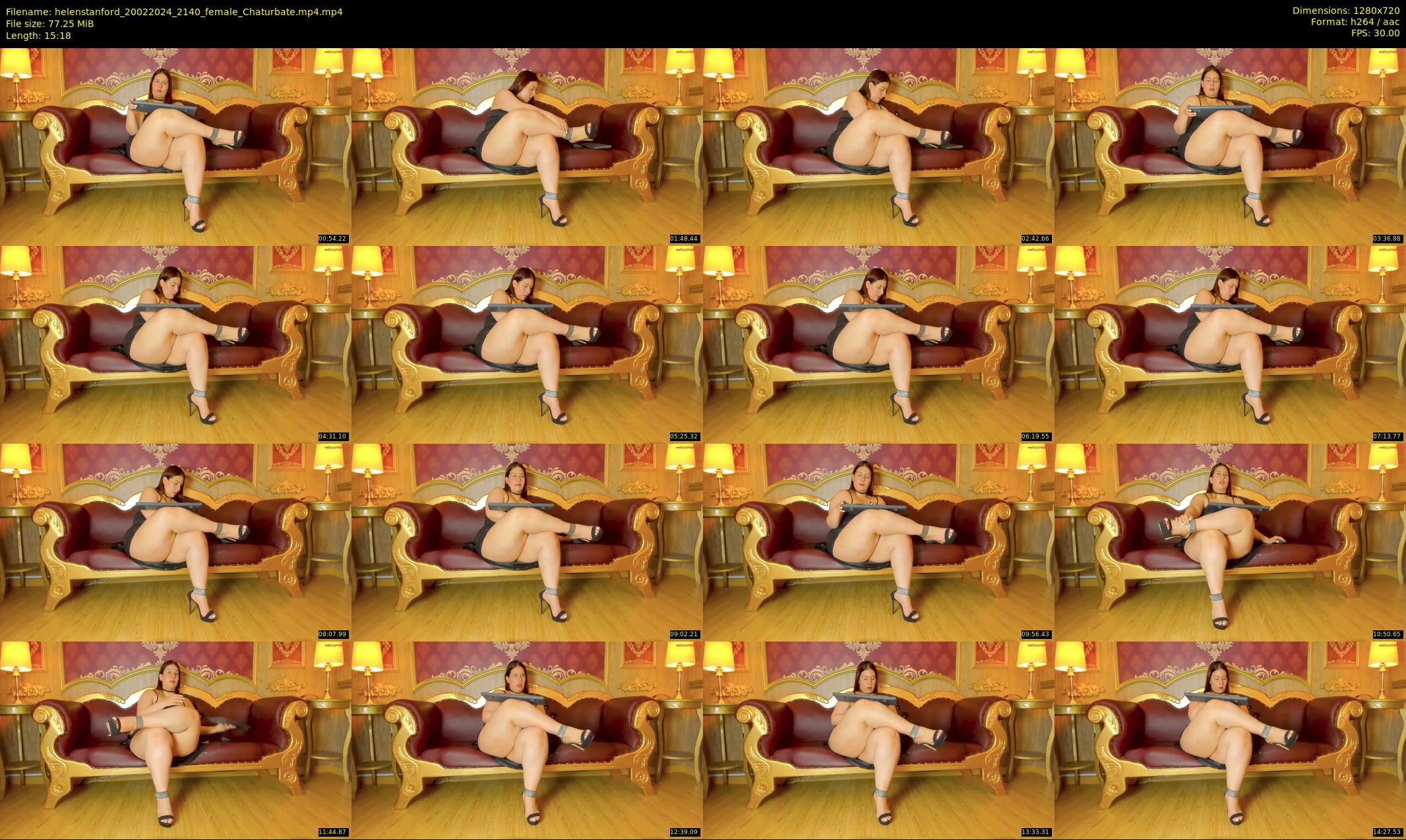 helenstanford — 16 minute Chaturbate female cam show recording, 720p, Feb 20, 2024