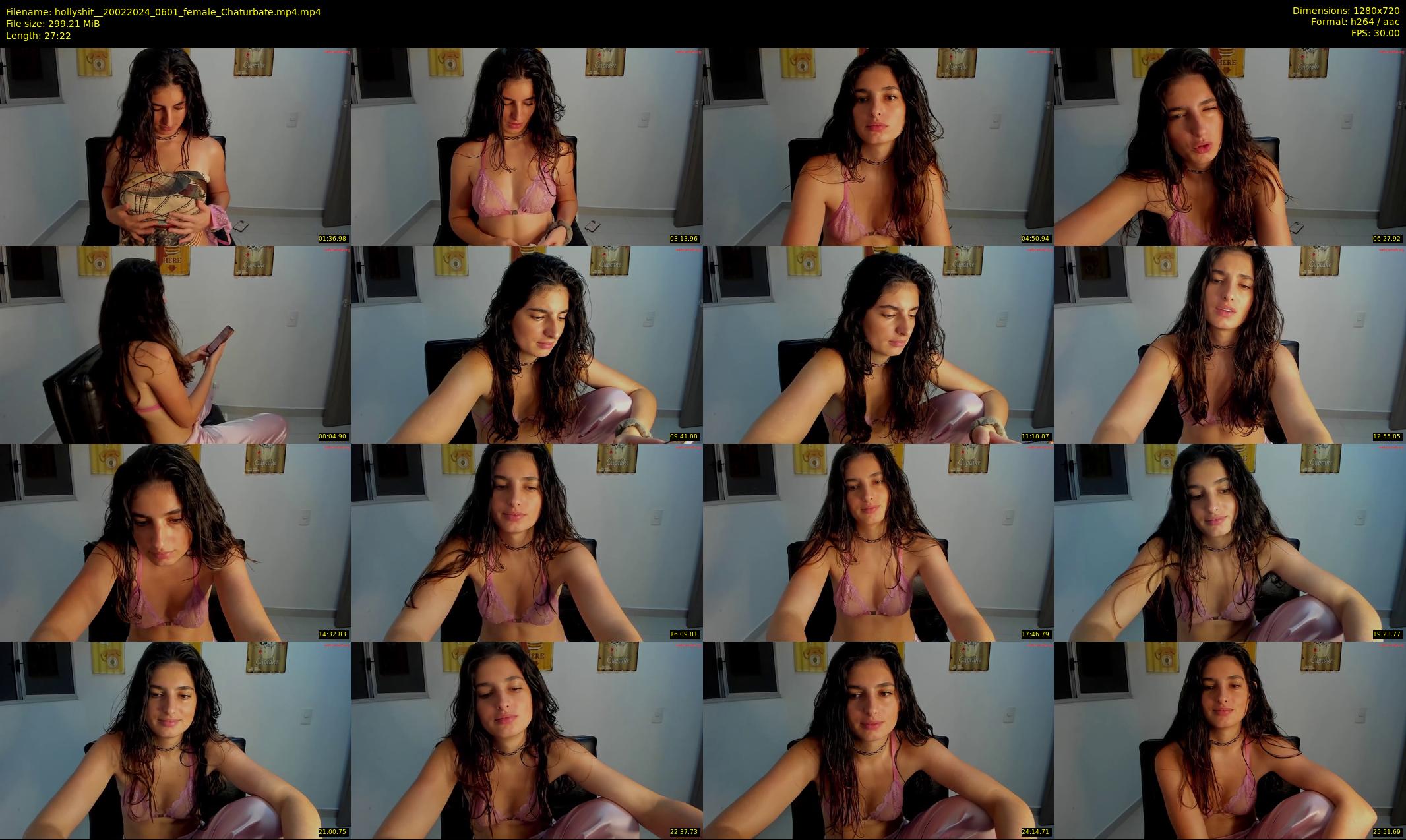 hollyshit_ — 28 minute Chaturbate female cam show recording, 720p, Feb 20, 2024