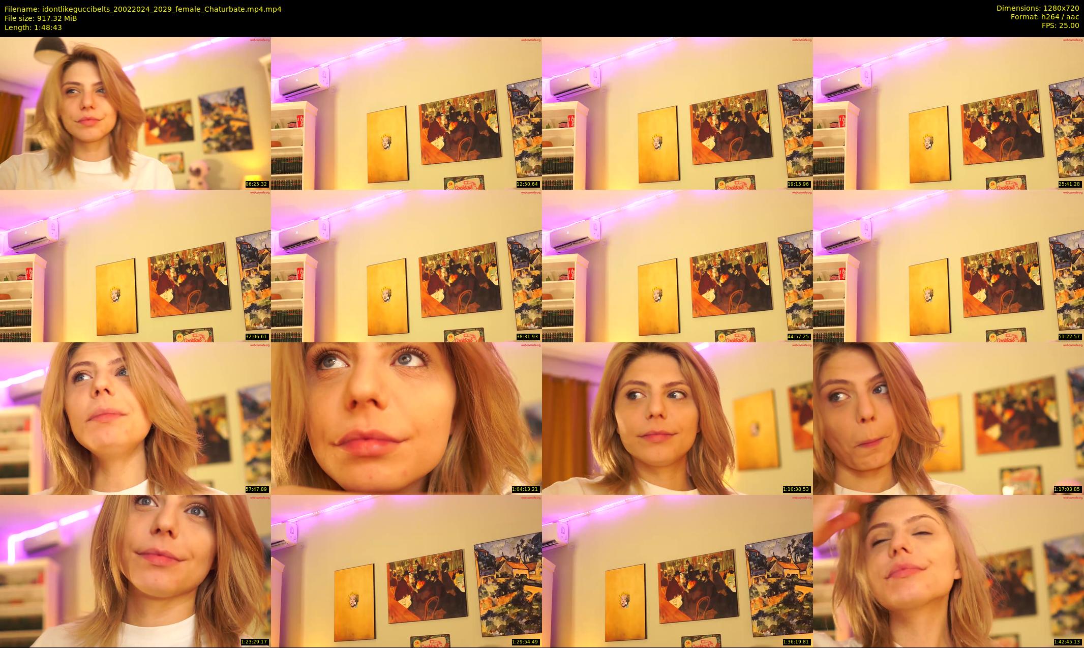 idontlikeguccibelts — 109 minute Chaturbate female cam show recording, 720p, Feb 20, 2024