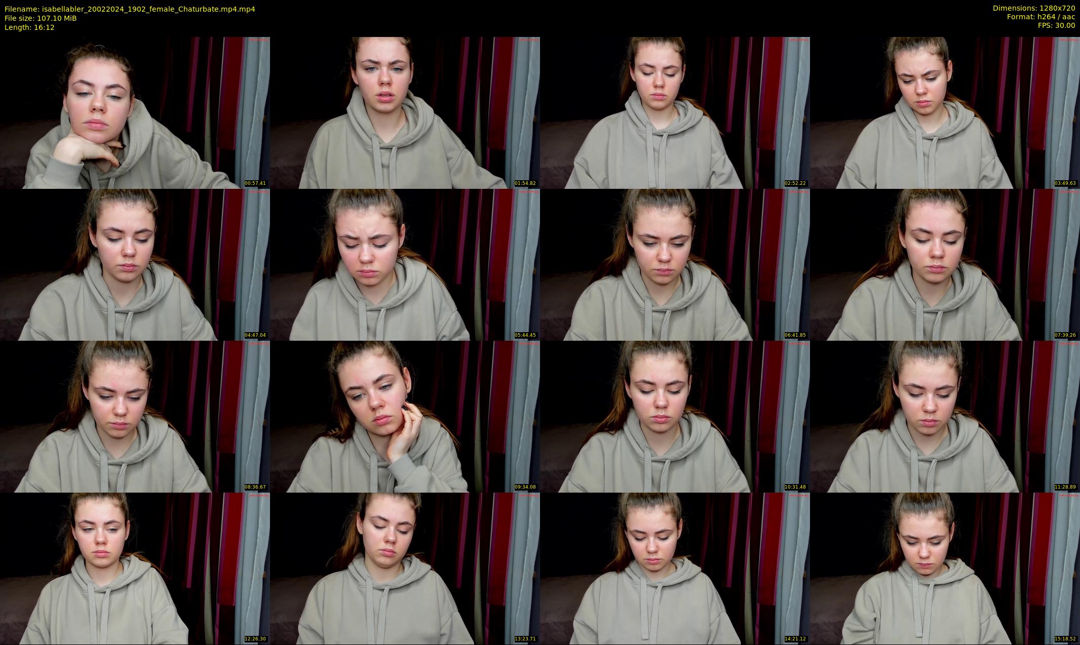 isabellabler — 17 minute Chaturbate female cam show recording, 720p, Feb 20, 2024