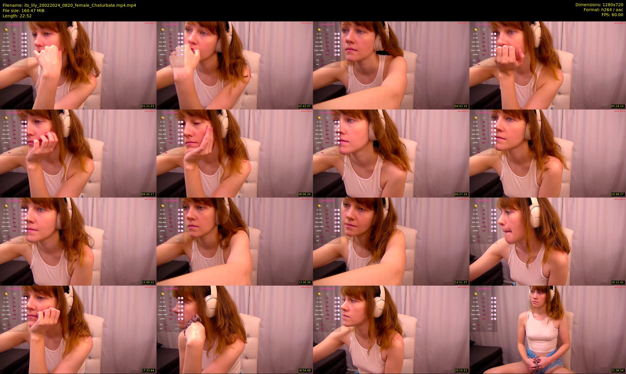 its_lily — 23 minute Chaturbate female cam show recording, 720p, Feb 20, 2024