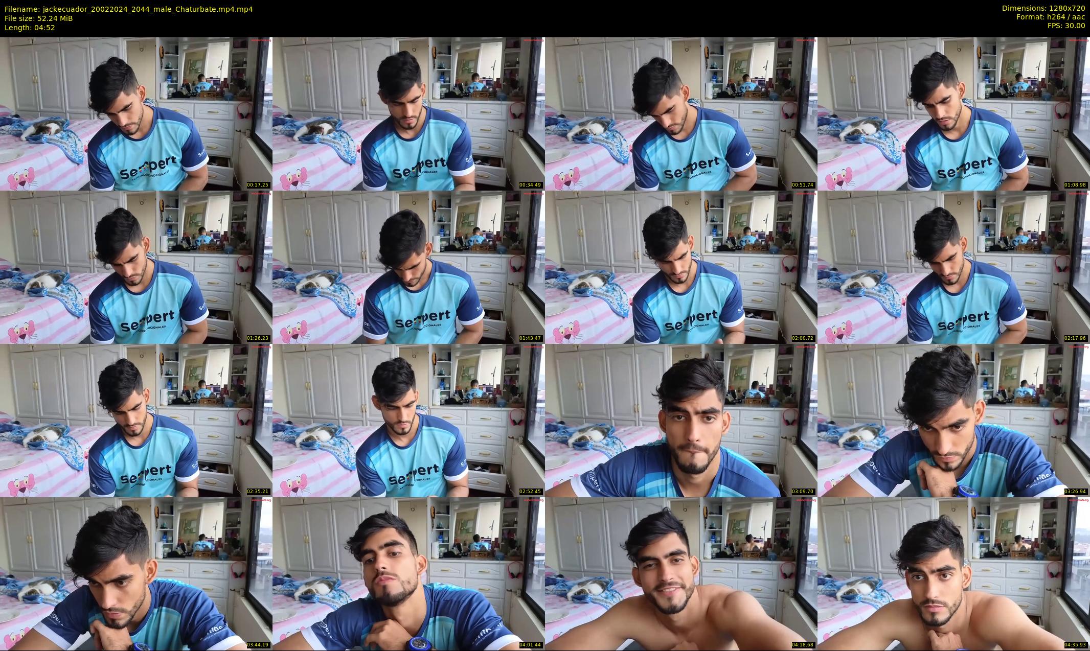 jackecuador — 5 minute Chaturbate male cam show recording, 720p, Feb 20, 2024