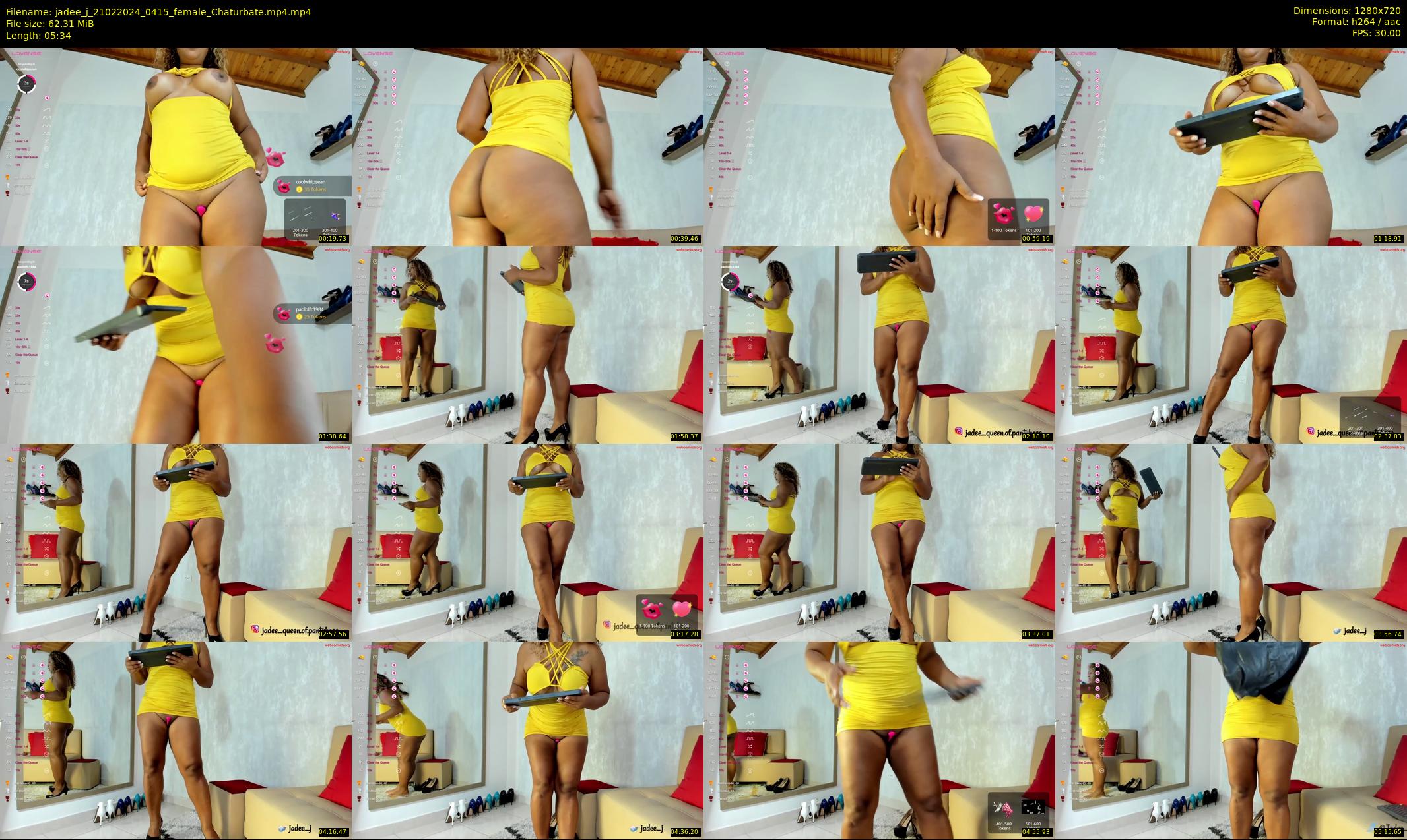 jadee_j — 6 minute Chaturbate female cam show recording, 720p, Feb 21, 2024