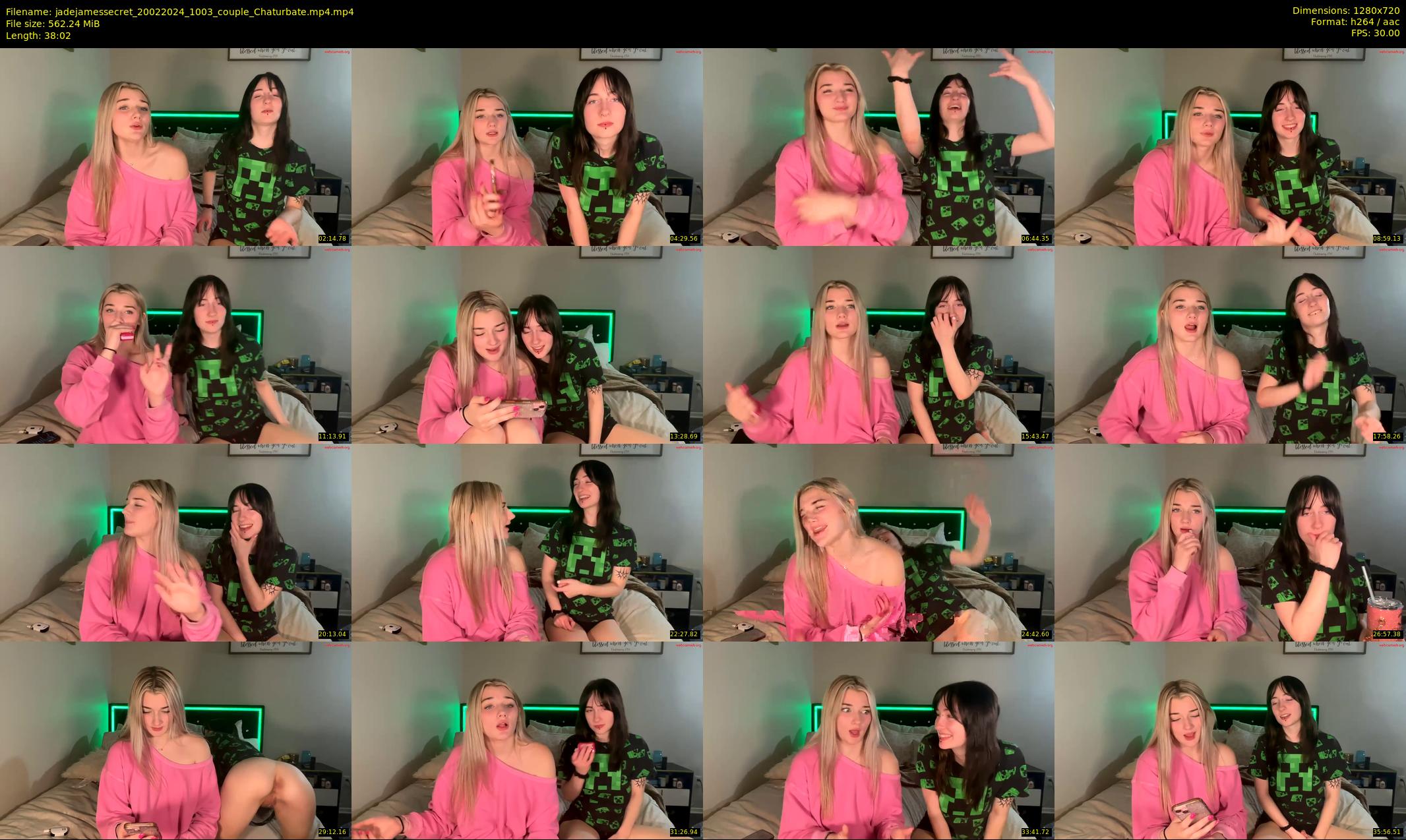 jadejamessecret — 39 minute Chaturbate couple cam show recording, 720p, Feb 20, 2024