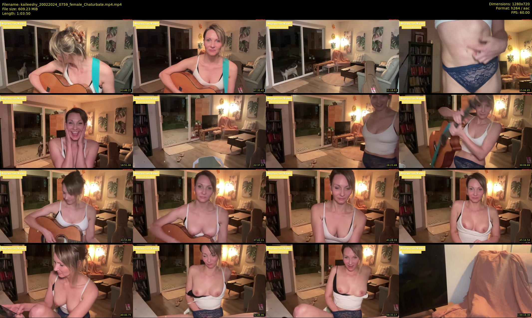 kaileeshy — 64 minute Chaturbate female cam show recording, 720p, Feb 20, 2024