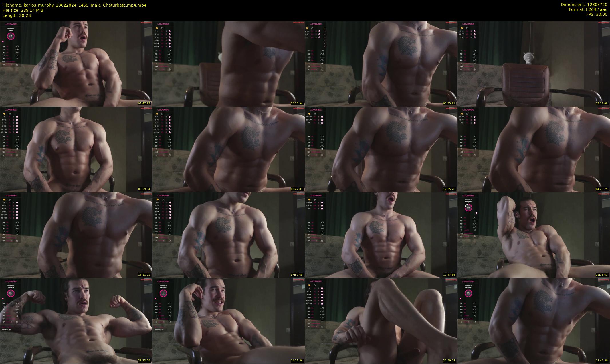 karlos_murphy — 31 minute Chaturbate male cam show recording, 720p, Feb 20, 2024