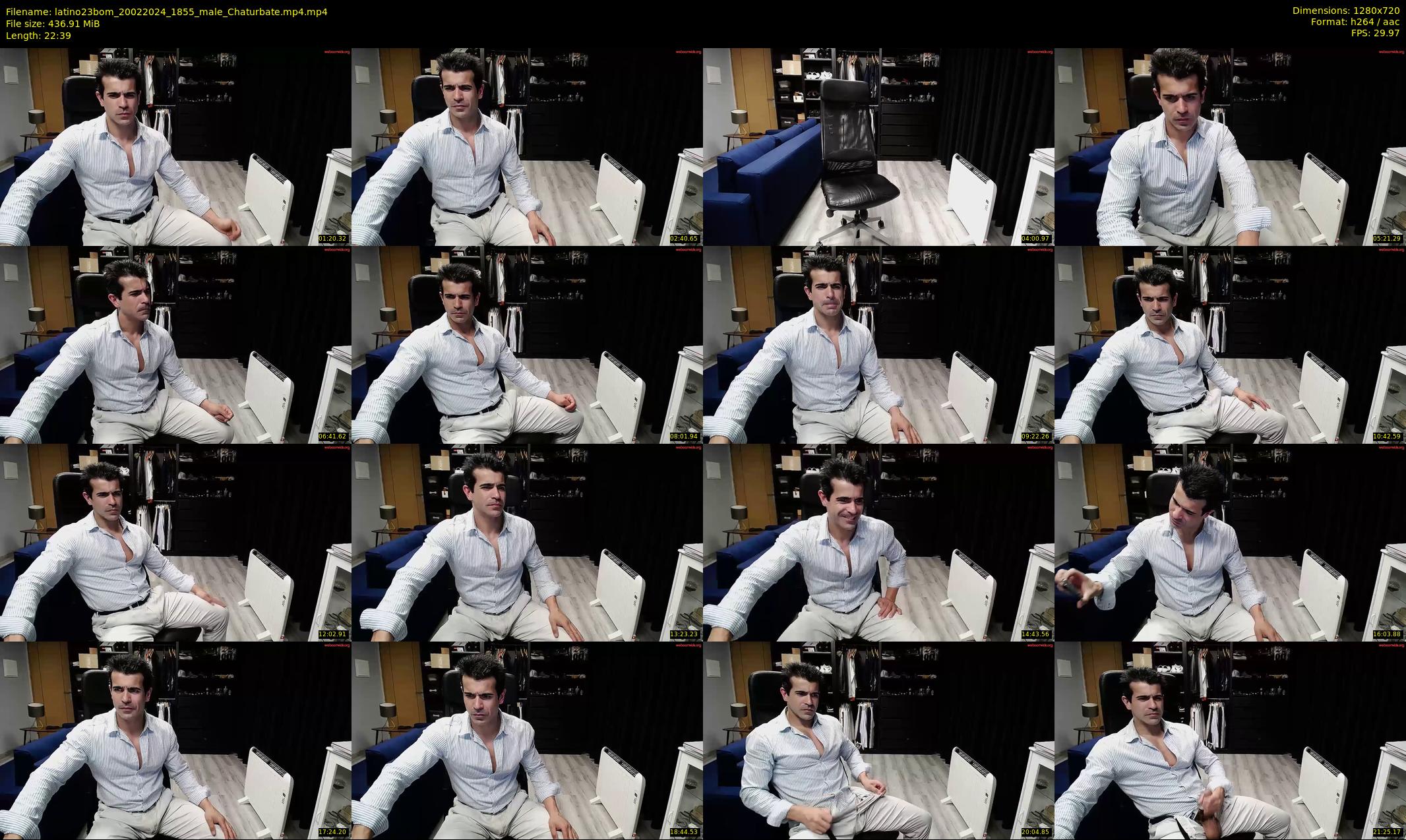 latino23bom — 23 minute Chaturbate male cam show recording, 720p, Feb 20, 2024