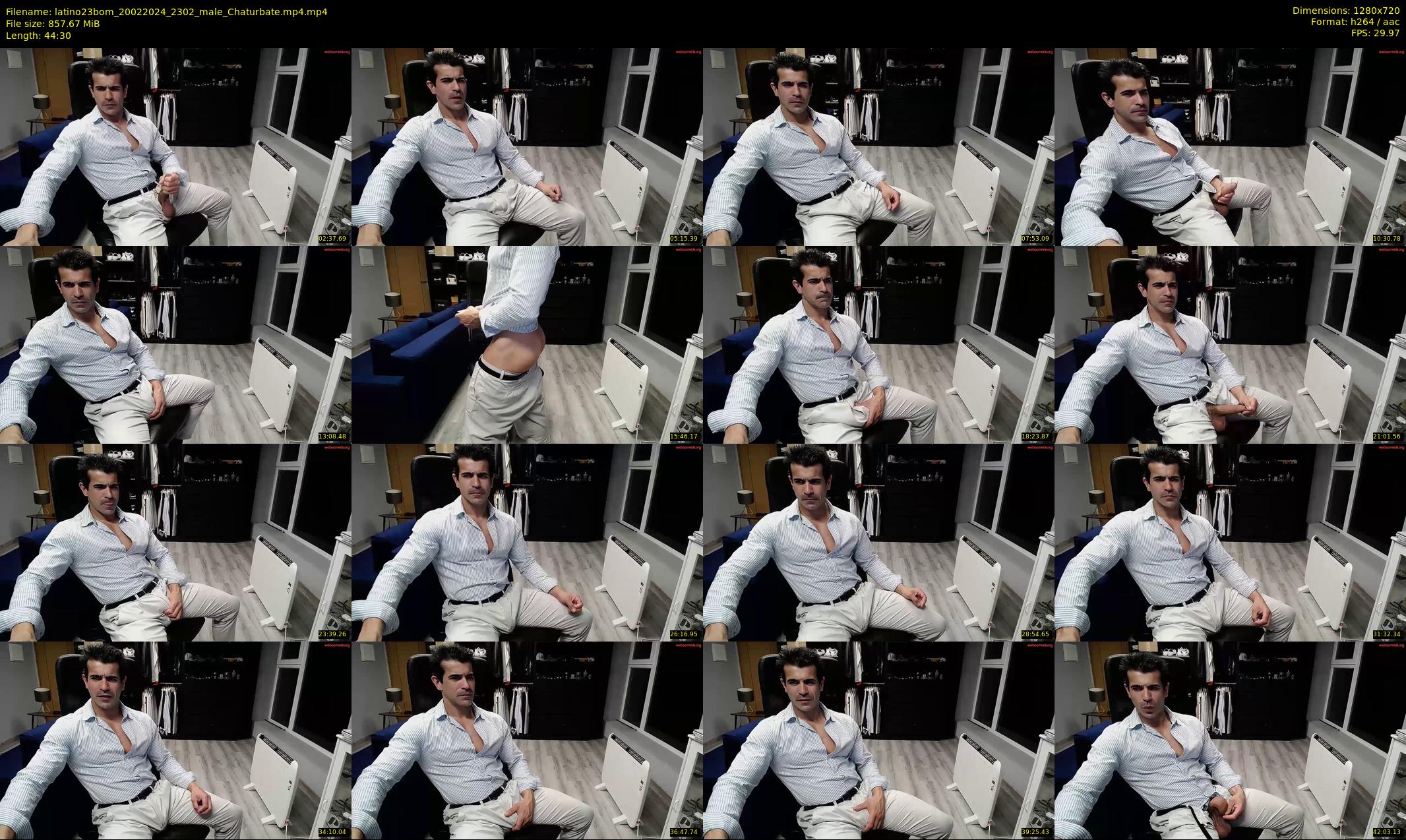 latino23bom — 45 minute Chaturbate male cam show recording, 720p, Feb 20, 2024