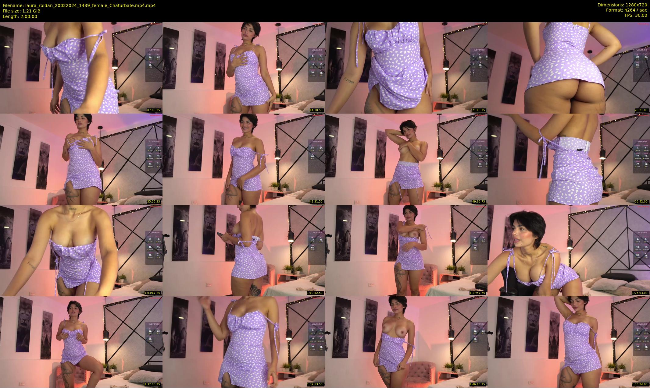 laura_roldan — 120 minute Chaturbate female cam show recording, 720p, Feb 20, 2024
