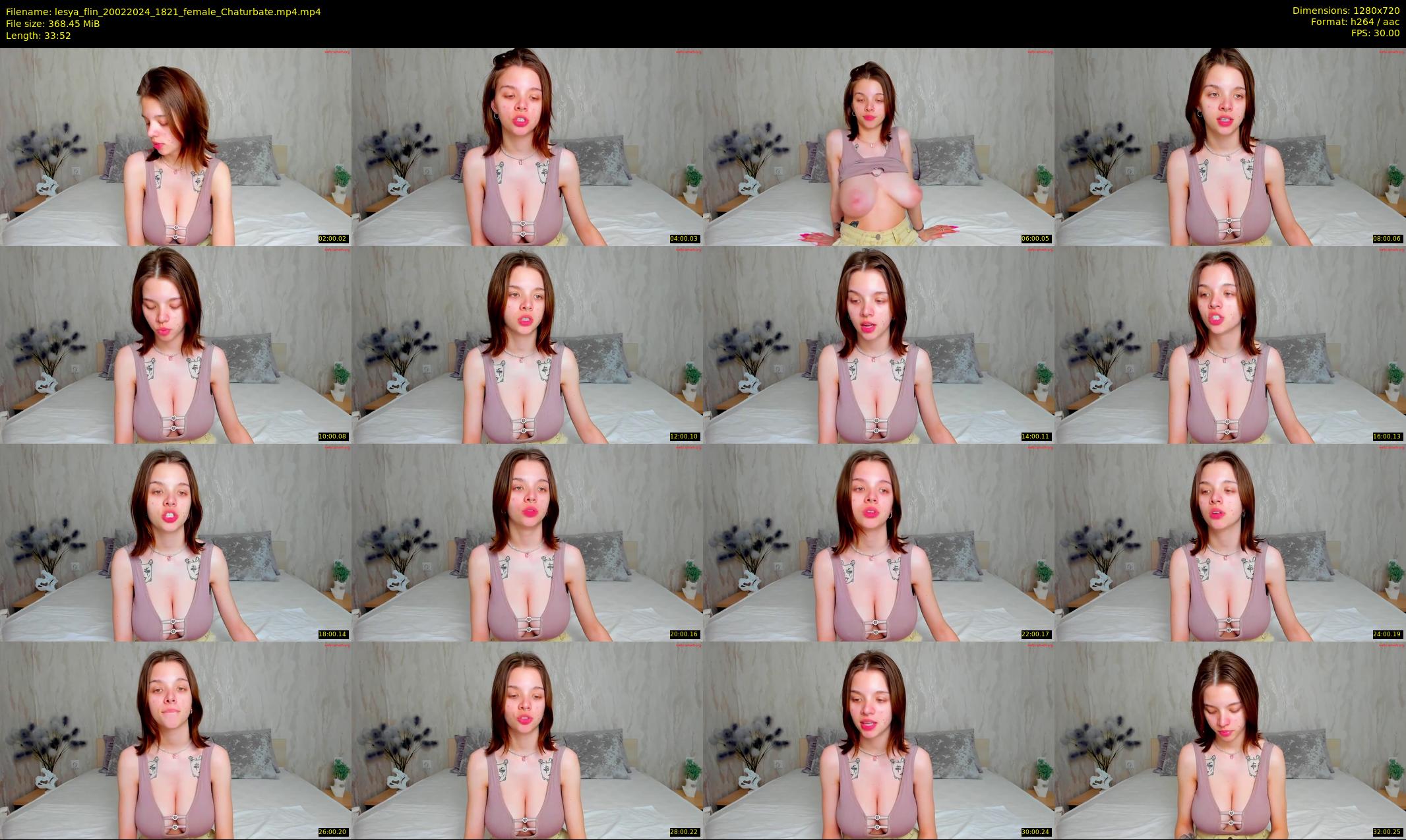 lesya_flin — 34 minute Chaturbate female cam show recording, 720p, Feb 20, 2024