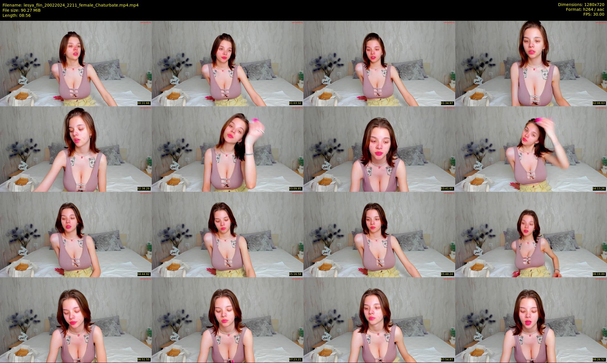 lesya_flin — 9 minute Chaturbate female cam show recording, 720p, Feb 20, 2024
