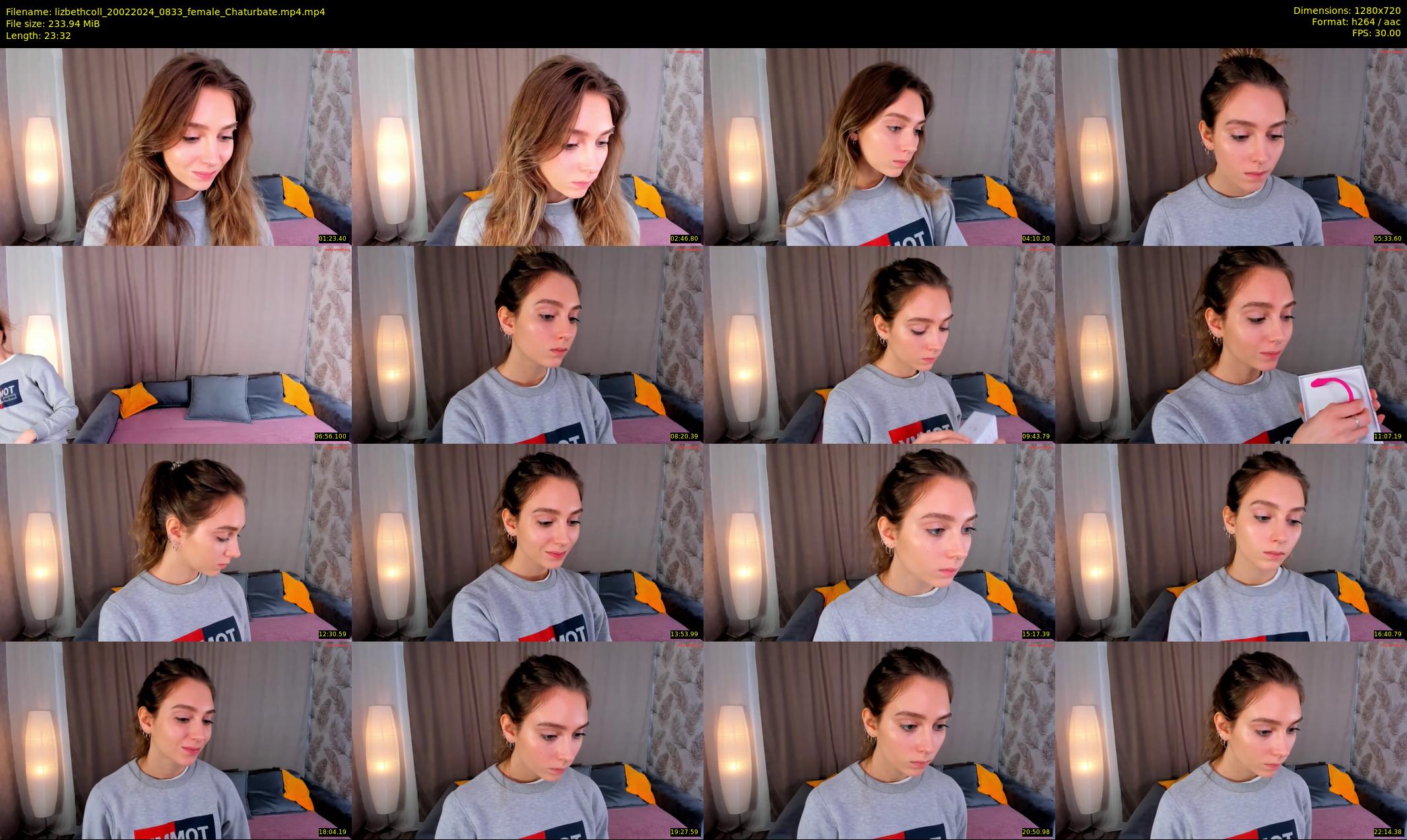 lizbethcoll — 24 minute Chaturbate female cam show recording, 720p, Feb 20, 2024