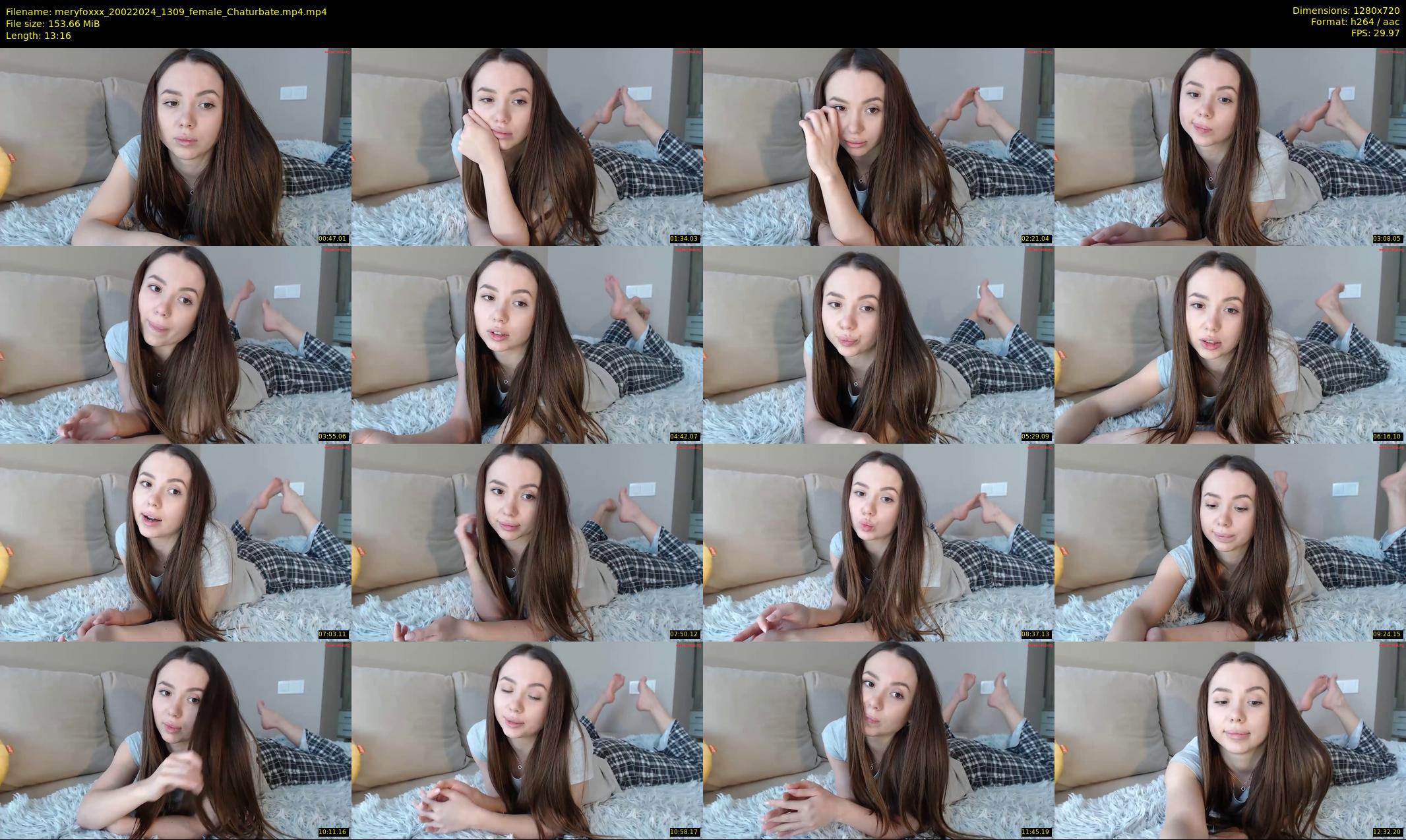 meryfoxxx — 14 minute Chaturbate female cam show recording, 720p, Feb 20, 2024