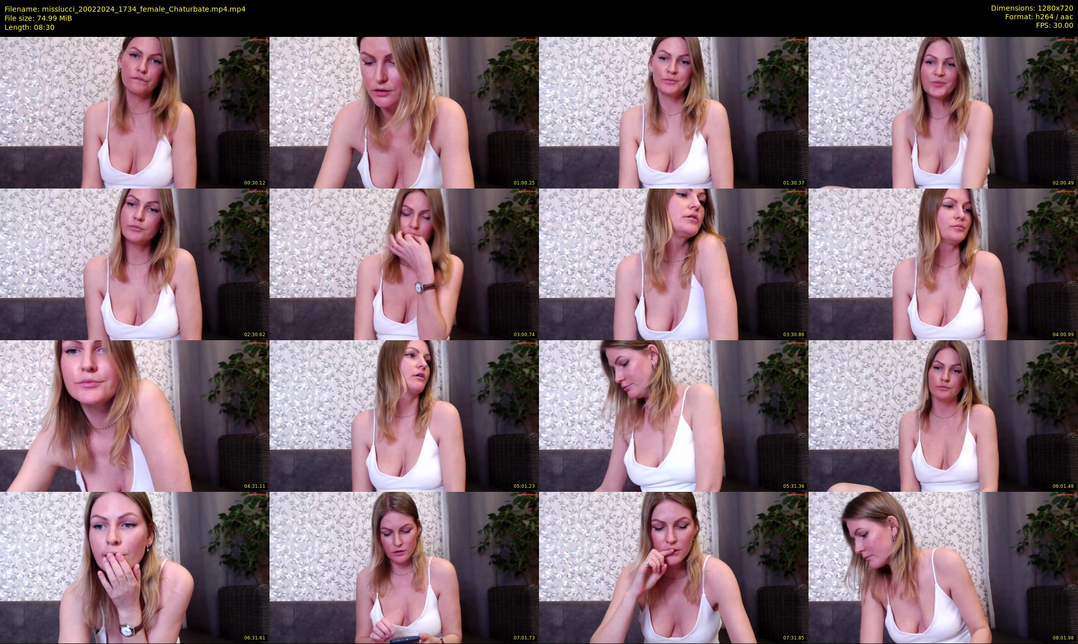 misslucci — 9 minute Chaturbate female cam show recording, 720p, Feb 20, 2024