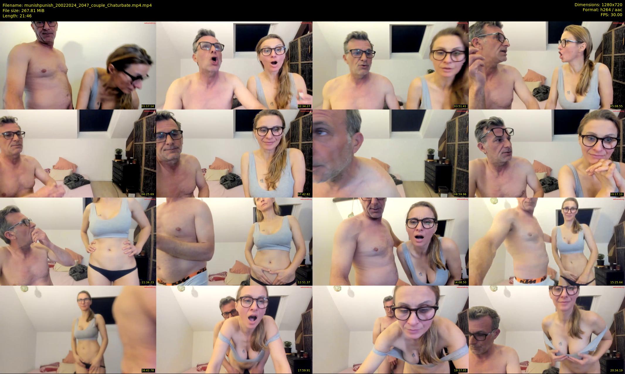 munishpunish — 22 minute Chaturbate couple cam show recording, 720p, Feb 20, 2024