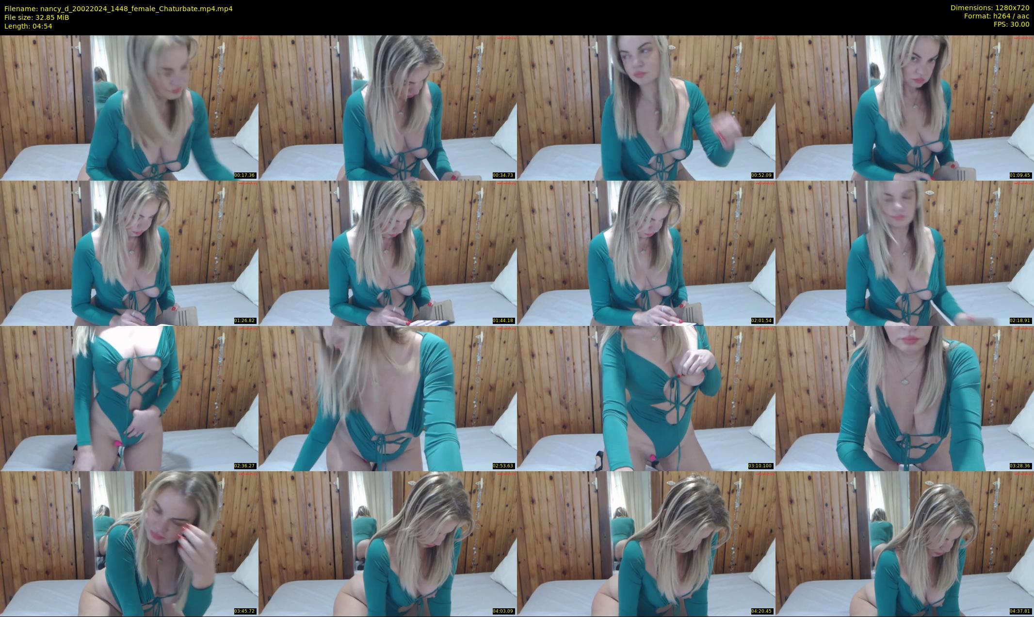 nancy_d — 5 minute Chaturbate female cam show recording, 720p, Feb 20, 2024