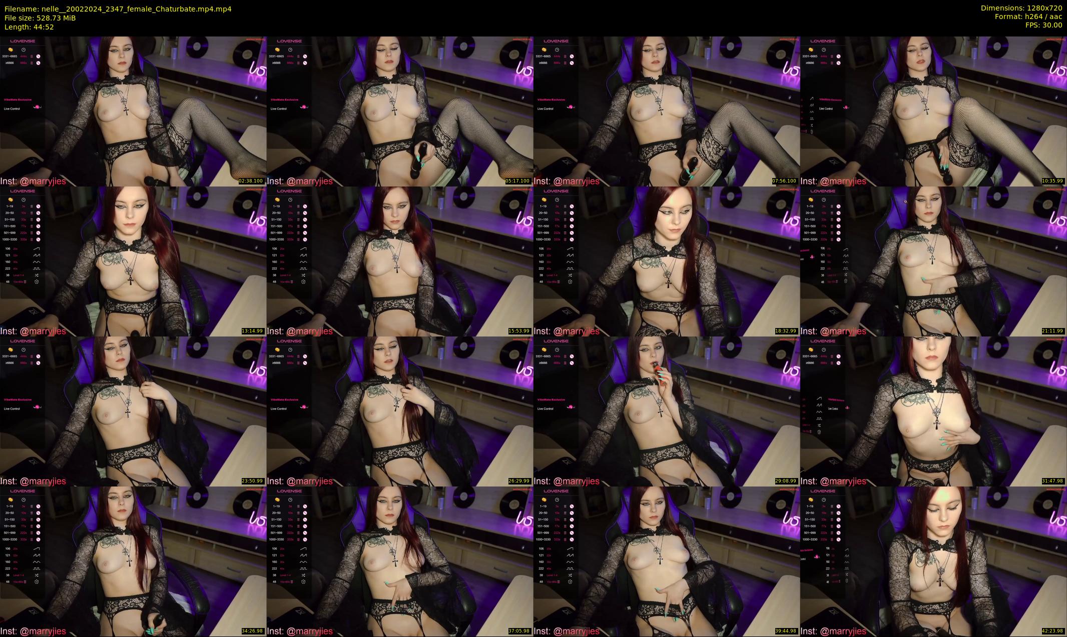 nelle_ — 45 minute Chaturbate female cam show recording, 720p, Feb 20, 2024