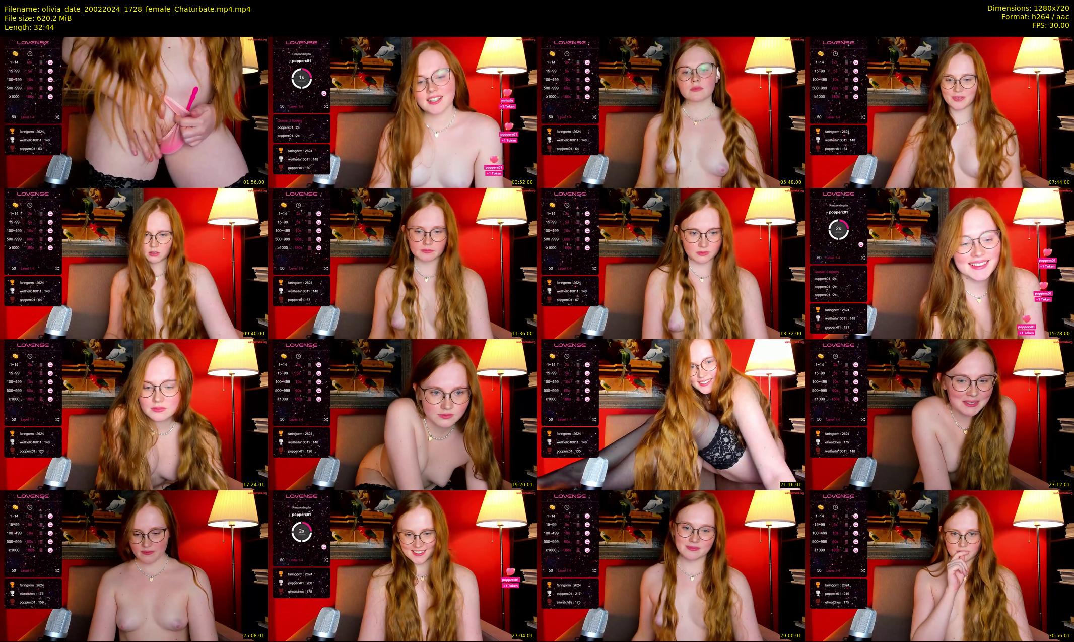 olivia_date — 33 minute Chaturbate female cam show recording, 720p, Feb 20, 2024
