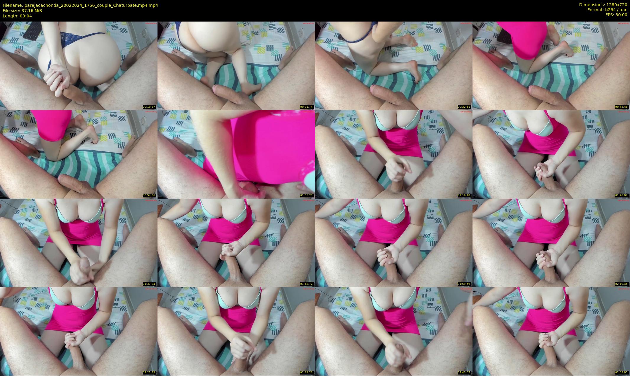 parejacachonda — 4 minute Chaturbate couple cam show recording, 720p, Feb 20, 2024