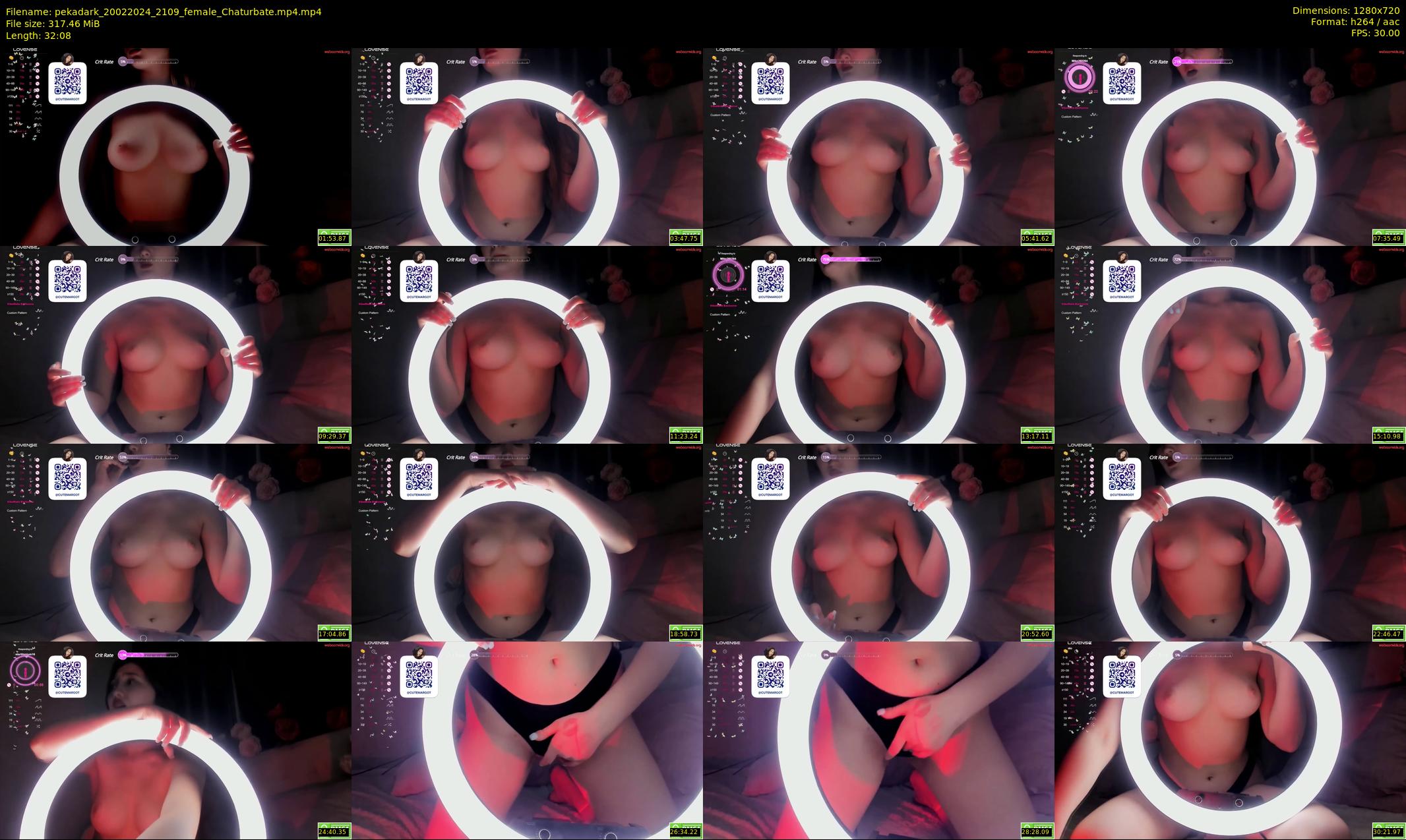 pekadark — 33 minute Chaturbate female cam show recording, 720p, Feb 20, 2024