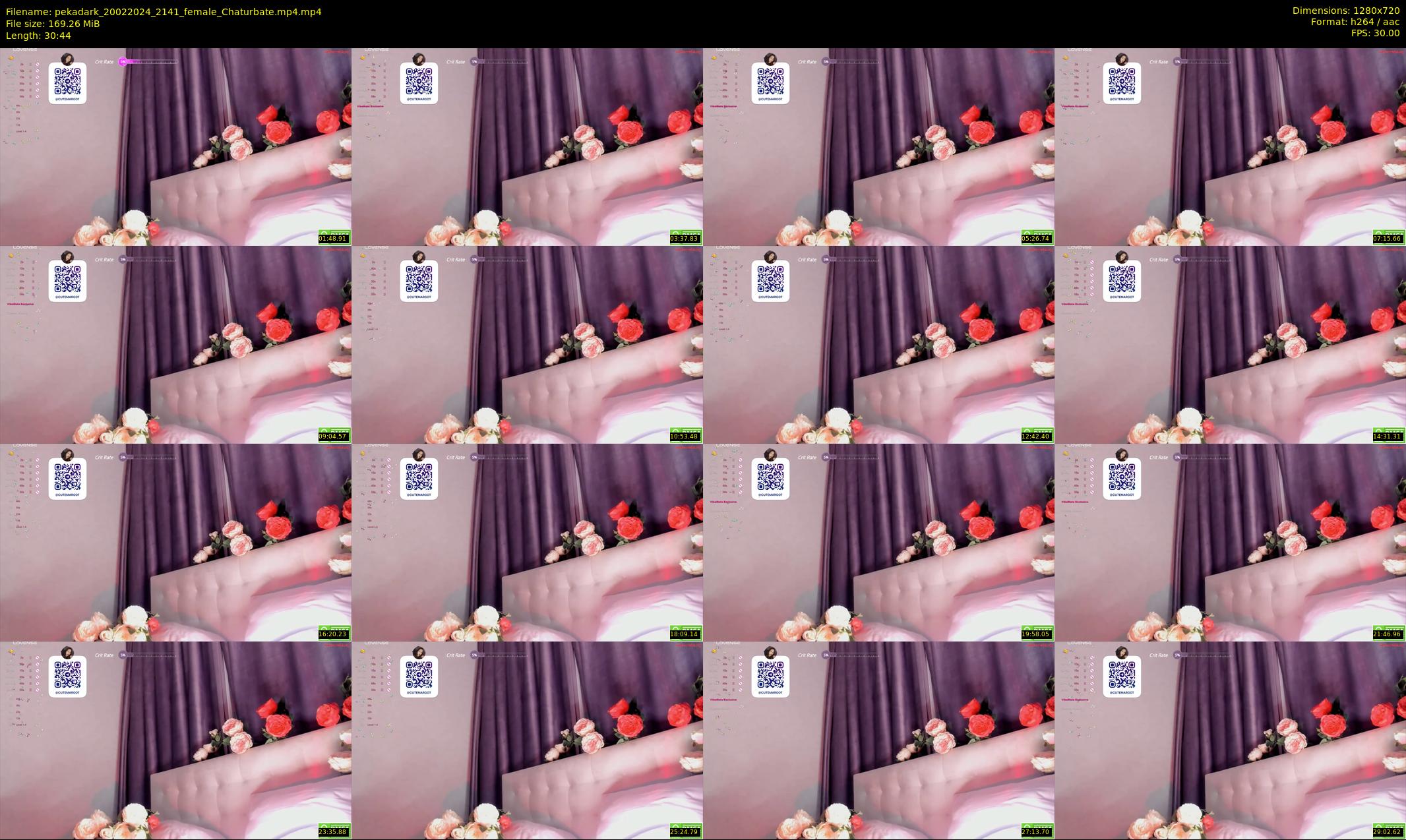pekadark — 31 minute Chaturbate female cam show recording, 720p, Feb 20, 2024