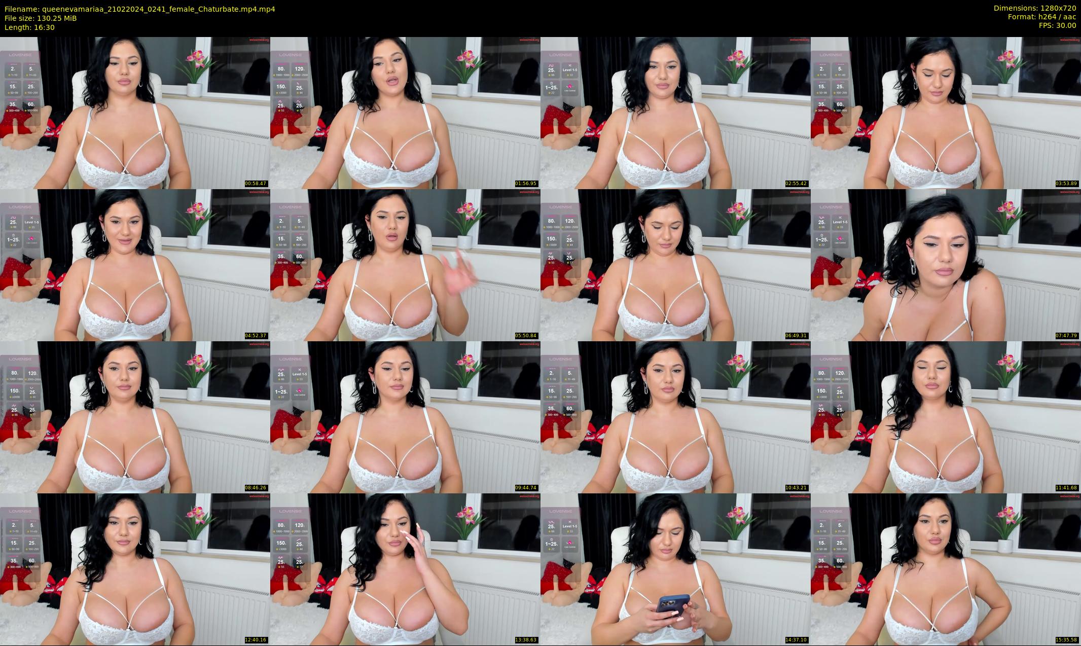 queenevamariaa — 17 minute Chaturbate female cam show recording, 720p, Feb 21, 2024