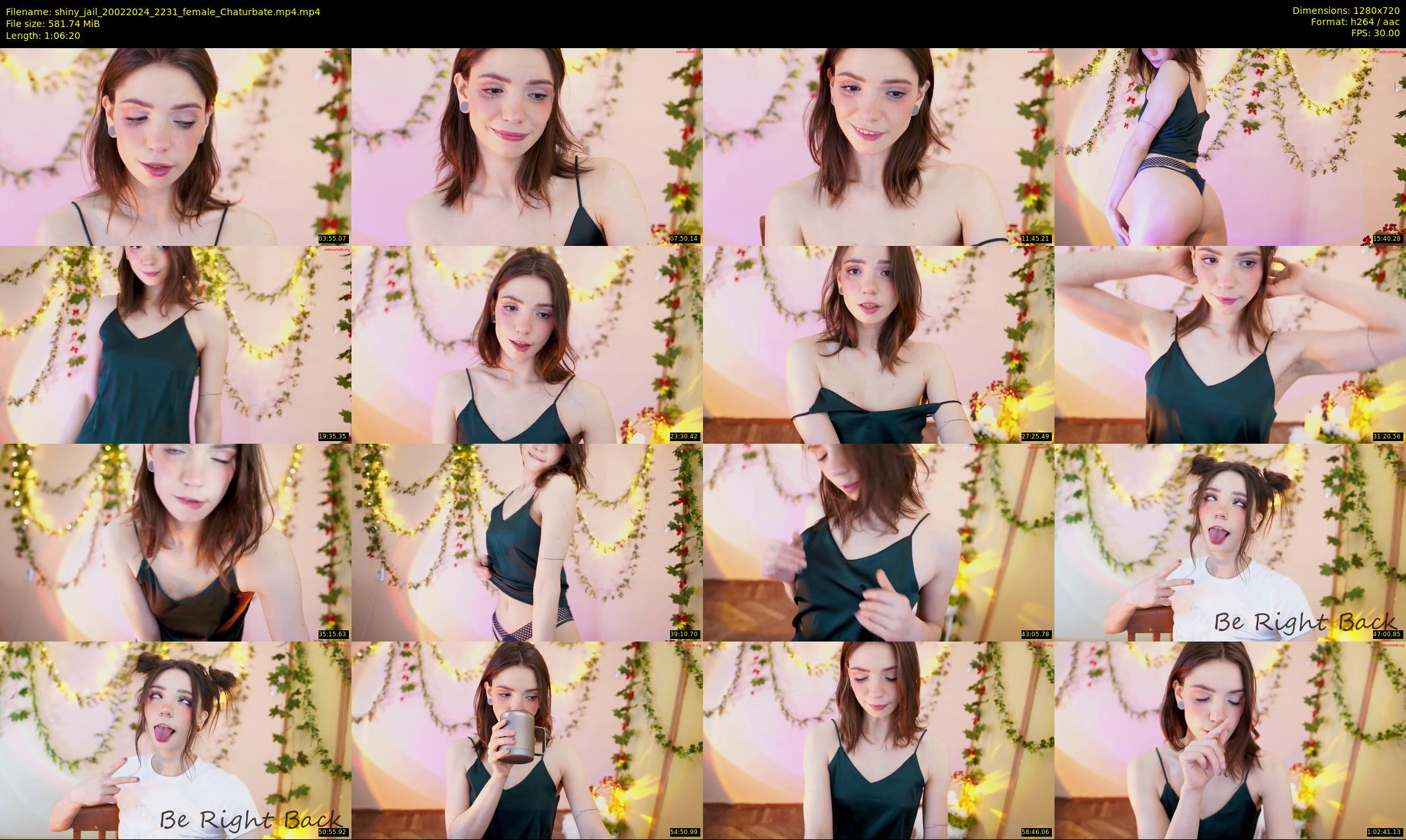 shiny_jail — 67 minute Chaturbate female cam show recording, 720p, Feb 20, 2024
