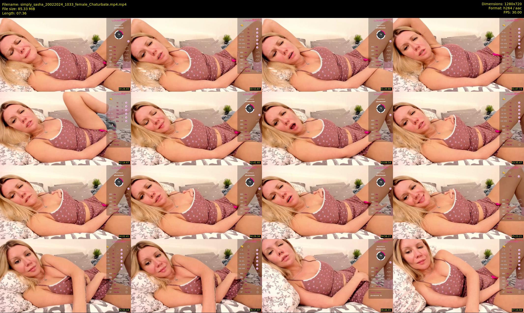 simply_sasha — 8 minute Chaturbate female cam show recording, 720p, Feb 20, 2024