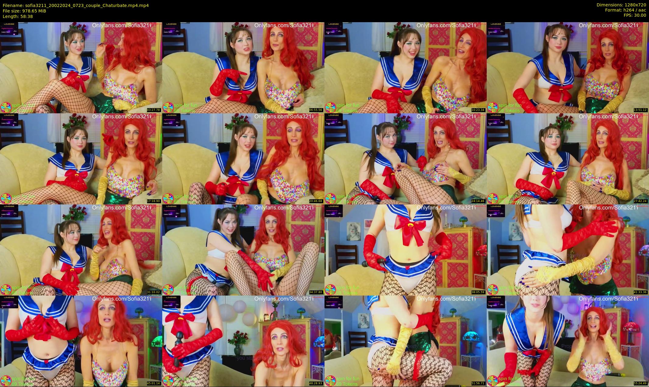 sofia3211 — 59 minute Chaturbate couple cam show recording, 720p, Feb 20, 2024