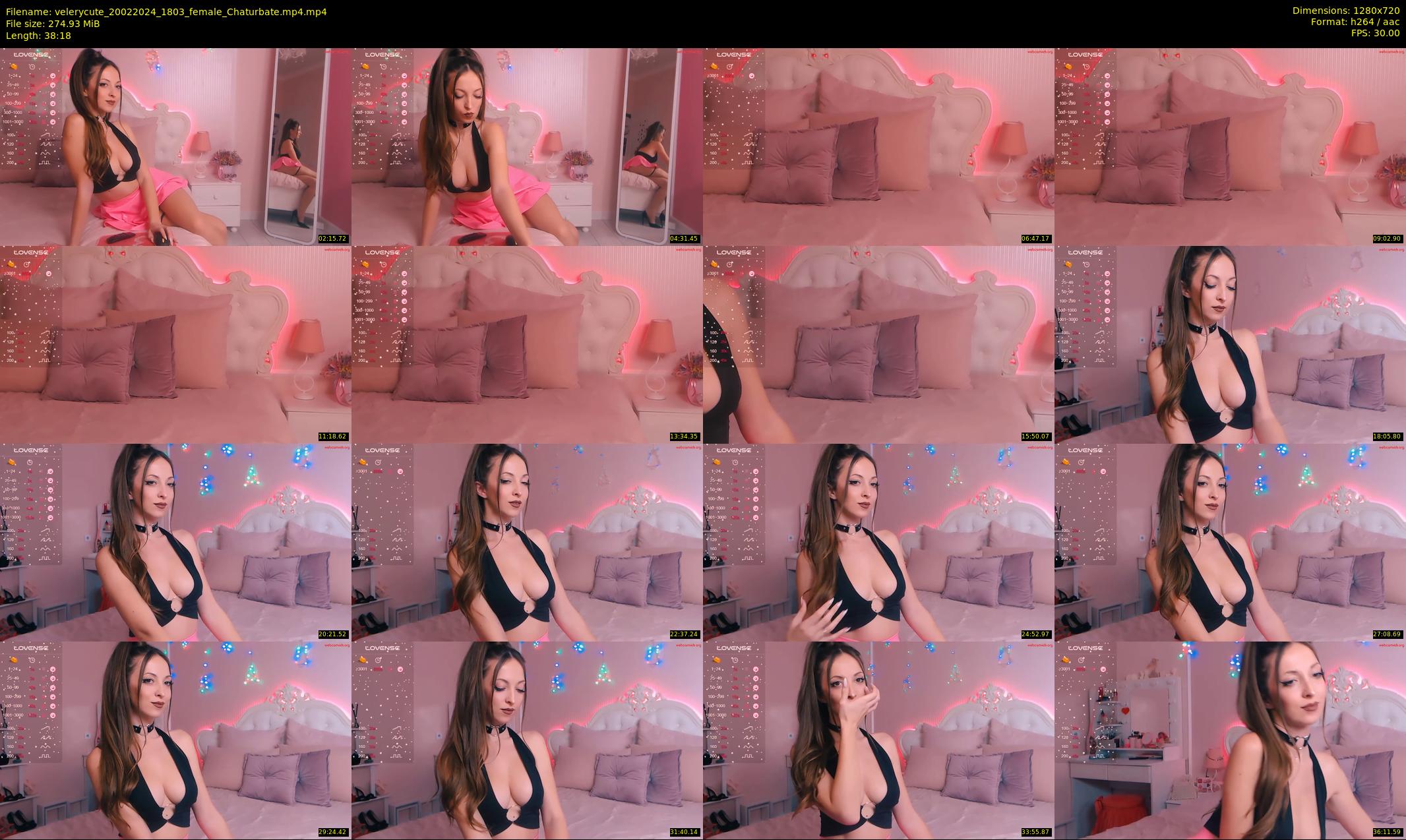 velerycute — 39 minute Chaturbate female cam show recording, 720p, Feb 20, 2024