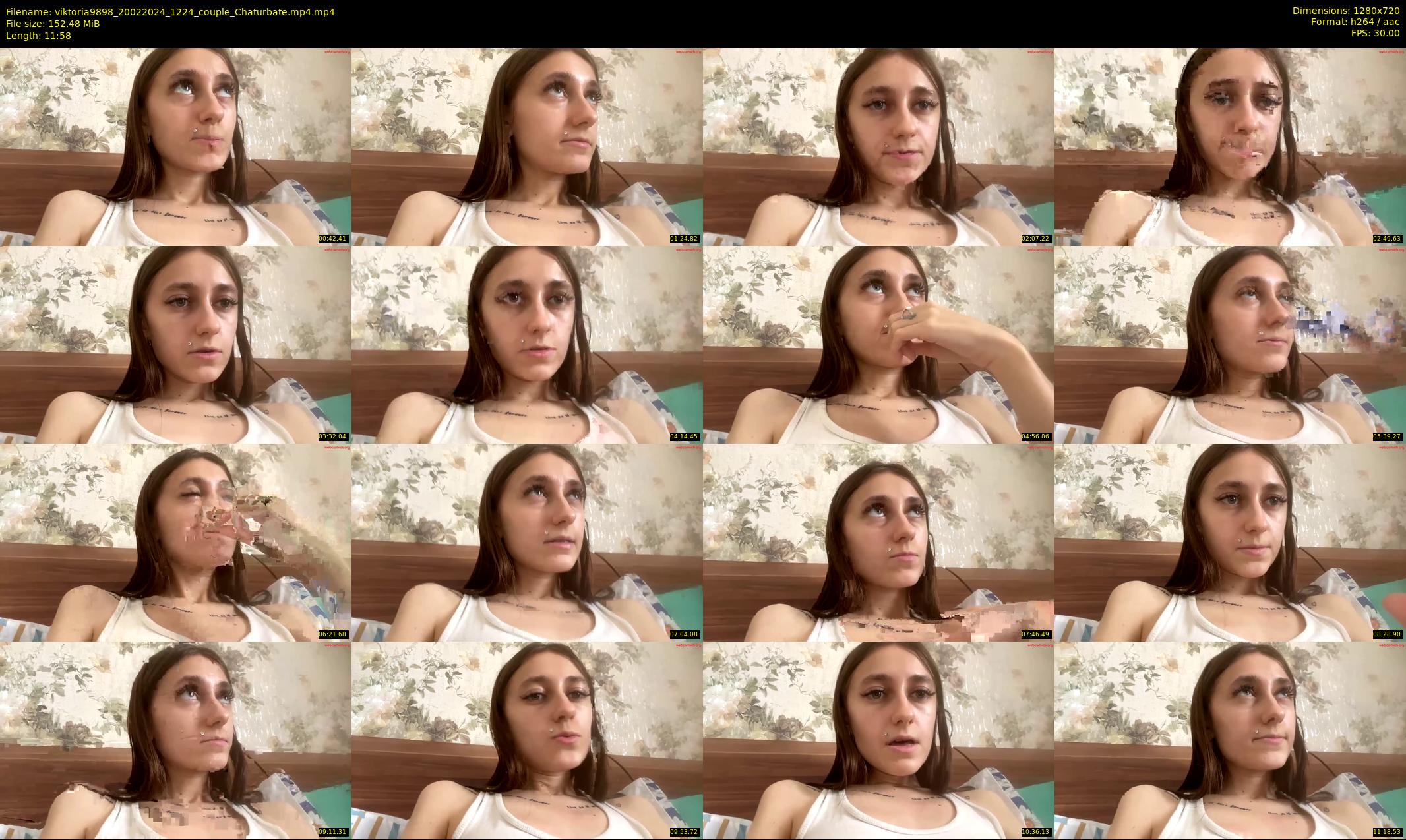 viktoria9898 — 12 minute Chaturbate couple cam show recording, 720p, Feb 20, 2024