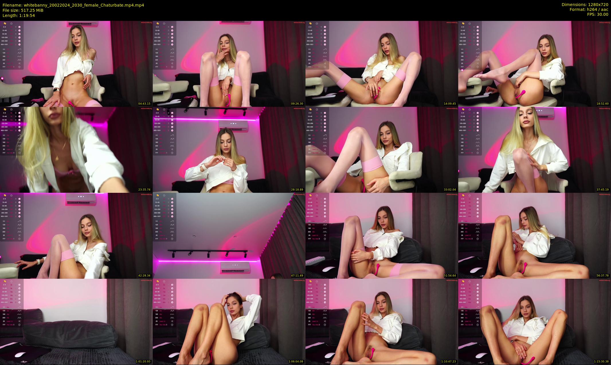 whitebanny — 80 minute Chaturbate couple cam show recording, 720p, Feb 20, 2024