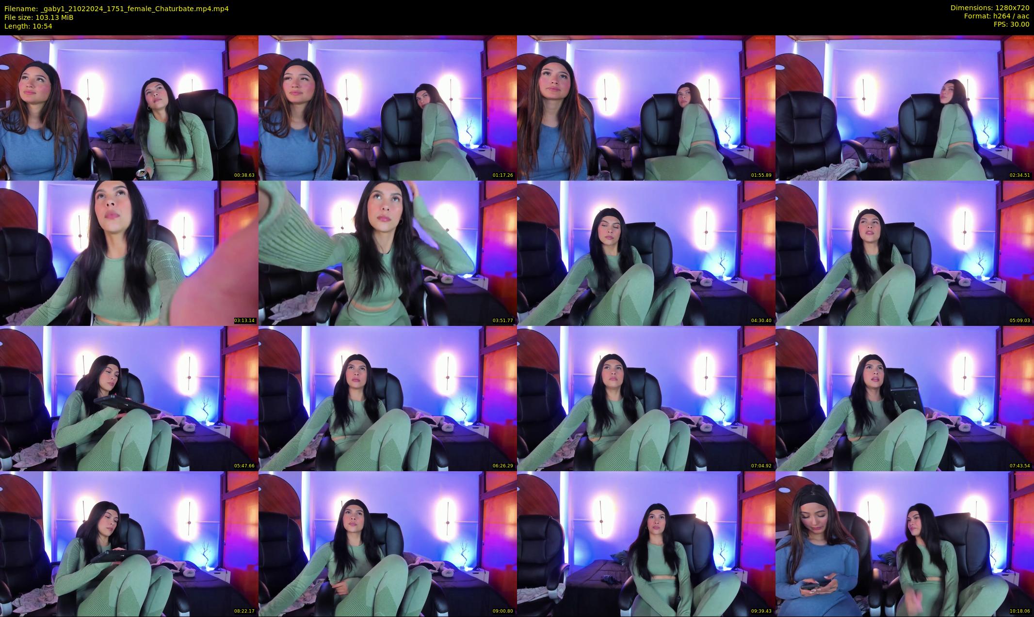 _gaby1 — 11 minute Chaturbate female cam show recording, 720p, Feb 21, 2024