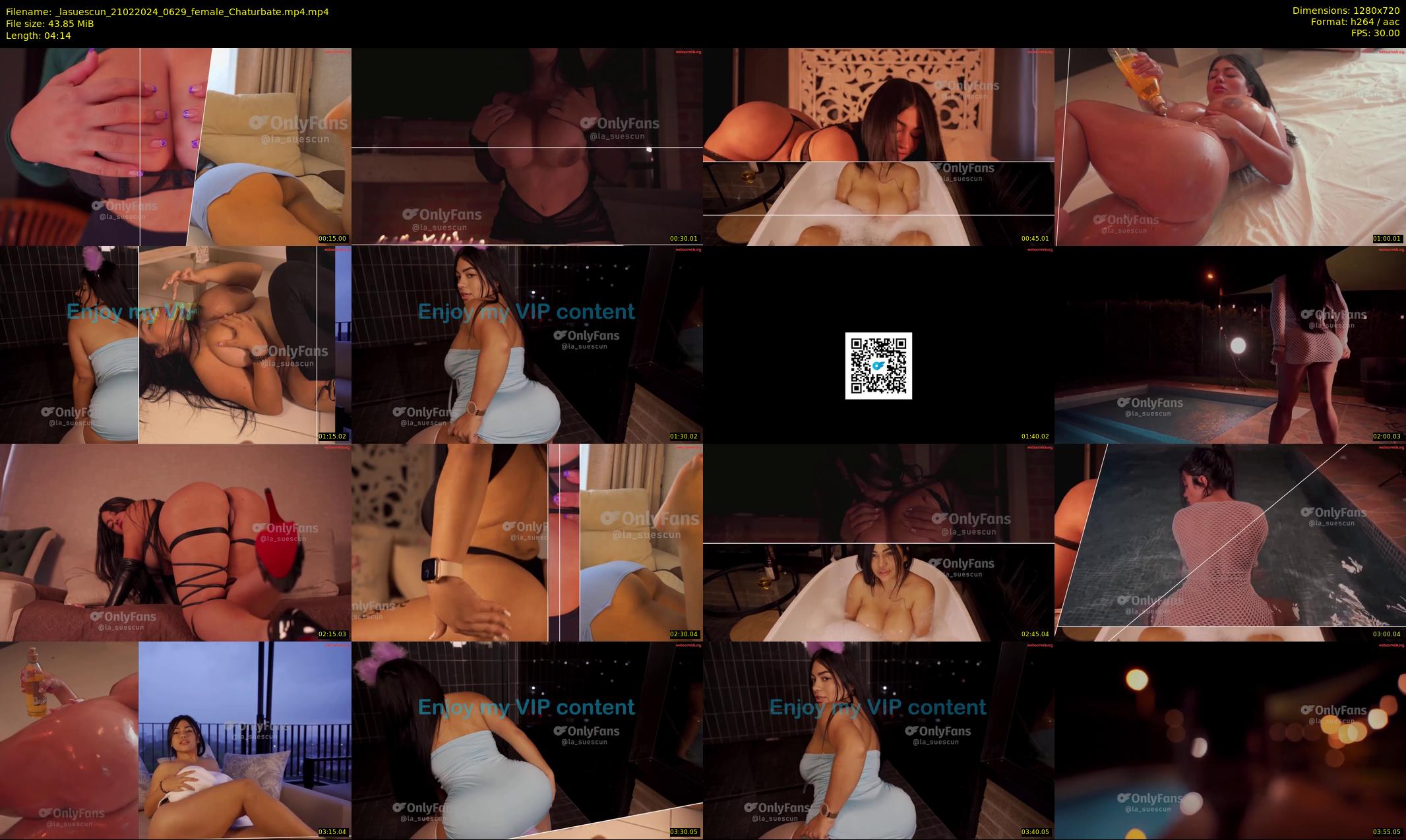 _lasuescun — 5 minute Chaturbate female cam show recording, 720p, Feb 21, 2024