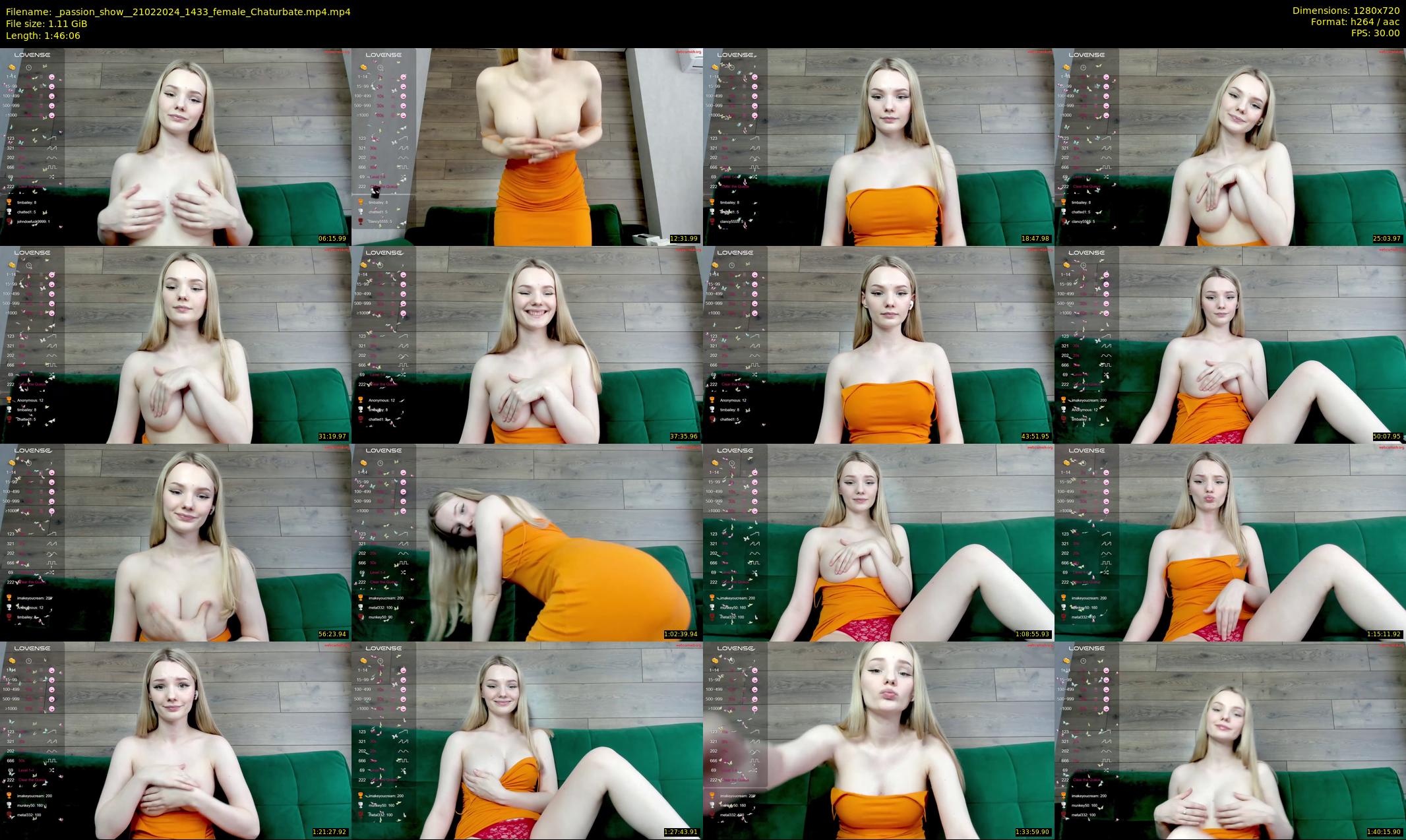 _passion_show_ — 107 minute Chaturbate couple cam show recording, 720p, Feb 21, 2024