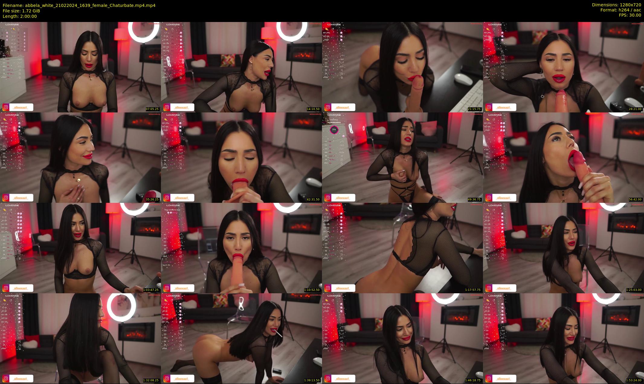 abbela_white — 120 minute Chaturbate female cam show recording, 720p, Feb 21, 2024
