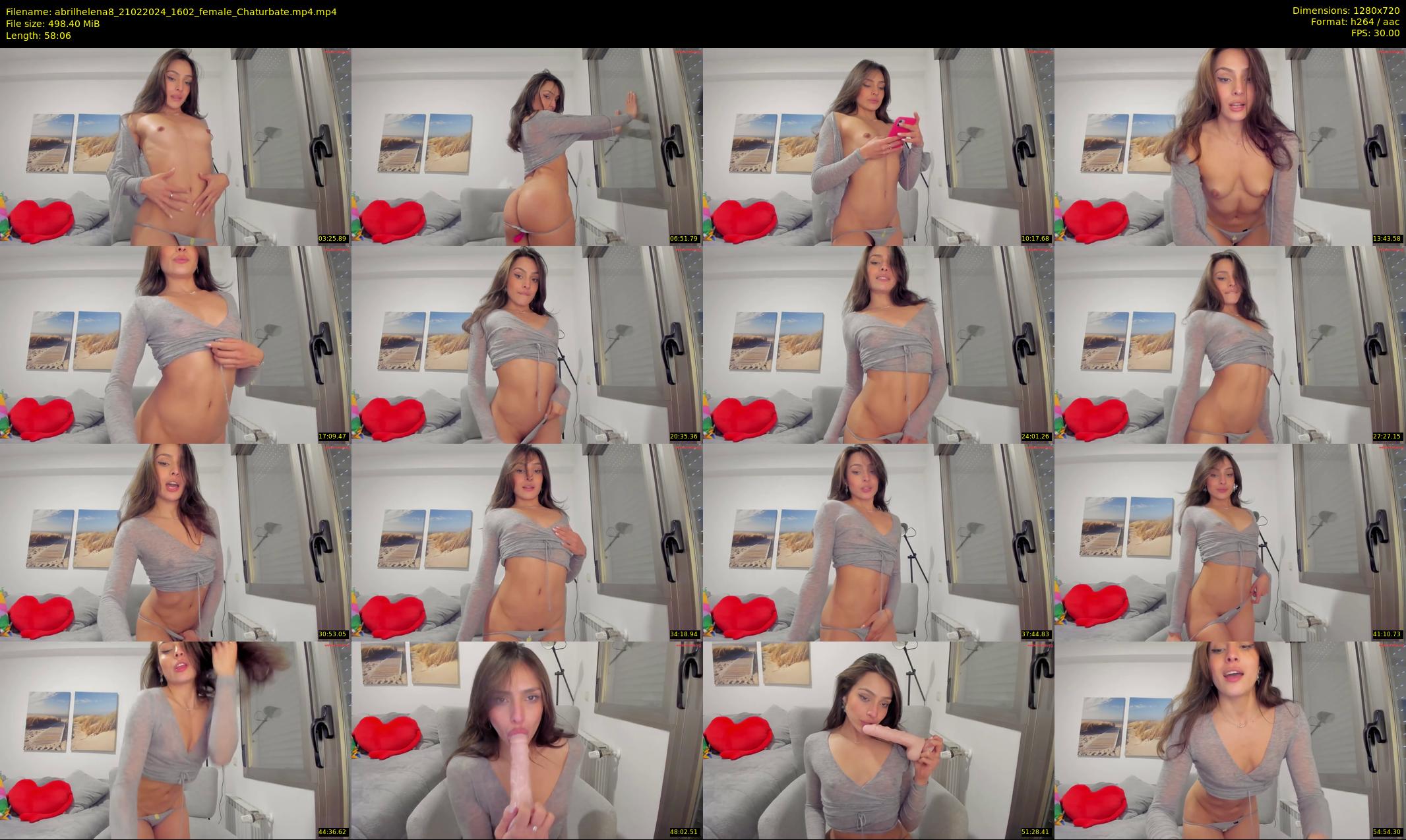 abrilhelena8 — 59 minute Chaturbate female cam show recording, 720p, Feb 21, 2024
